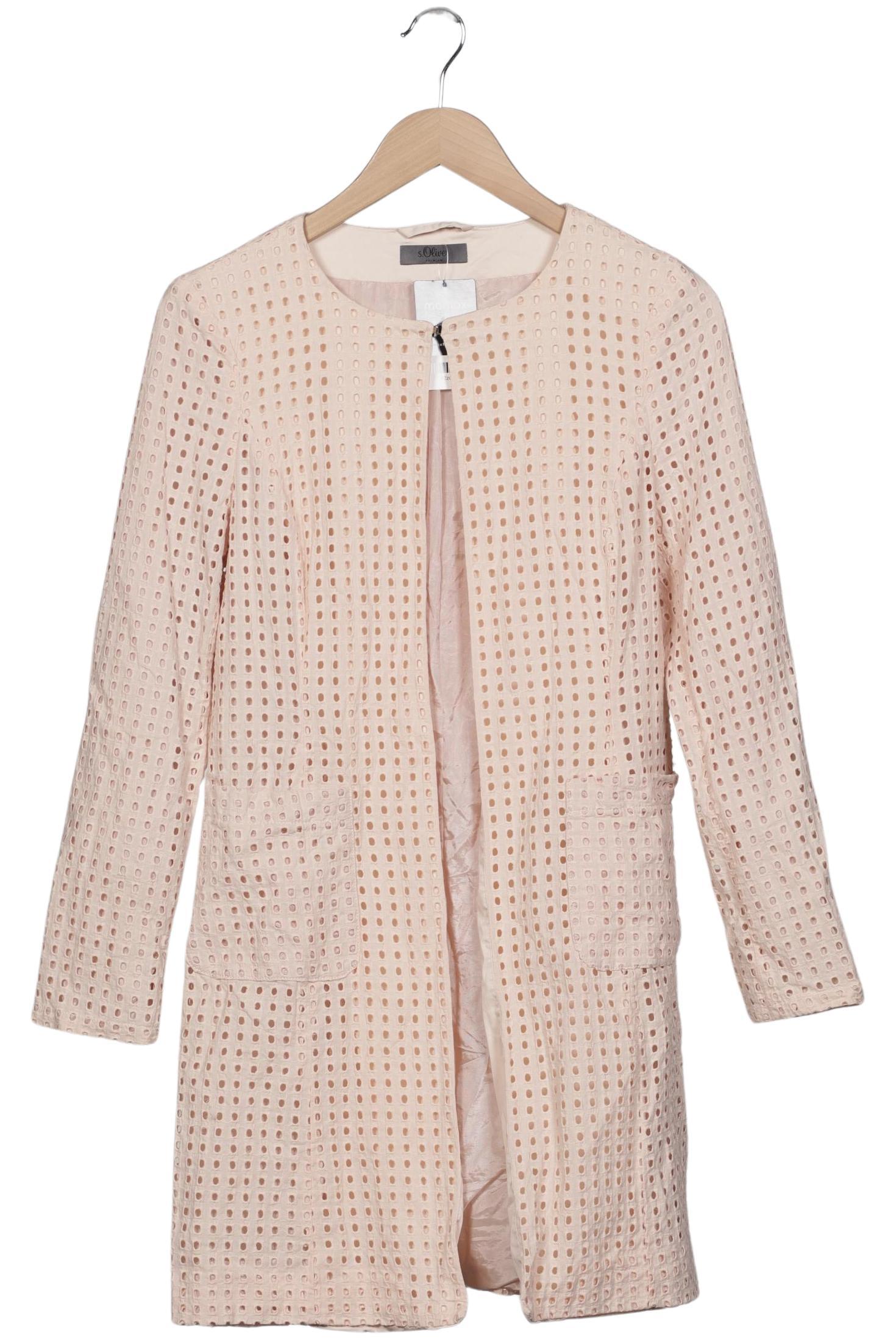 

s.Oliver Damen Mantel, beige, Gr. 36