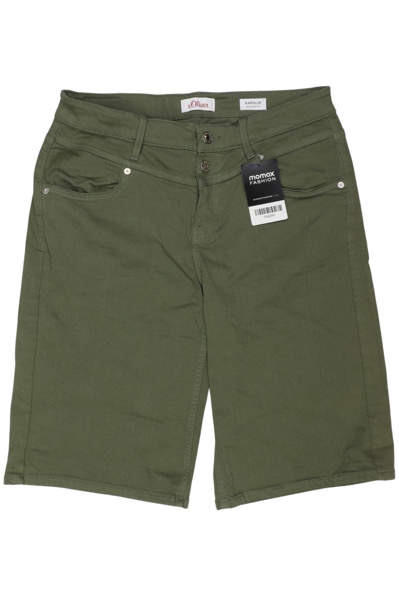 

s.Oliver Damen Shorts, grün, Gr. 36