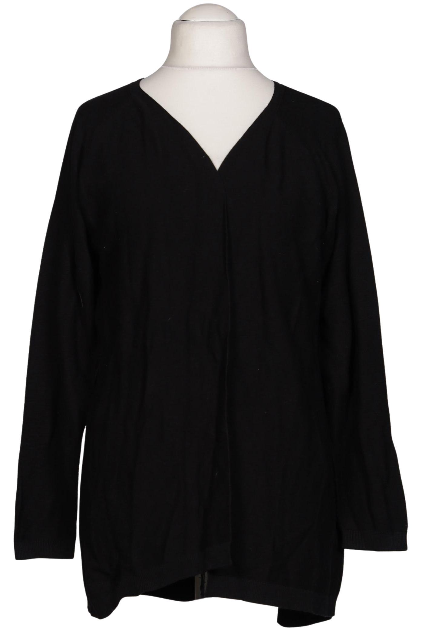 

s.Oliver Damen Strickjacke, schwarz, Gr. 48