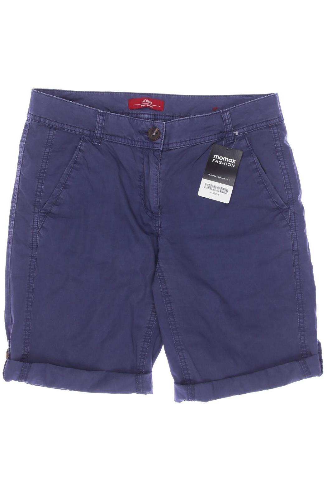 

s.Oliver Damen Shorts, blau, Gr. 36