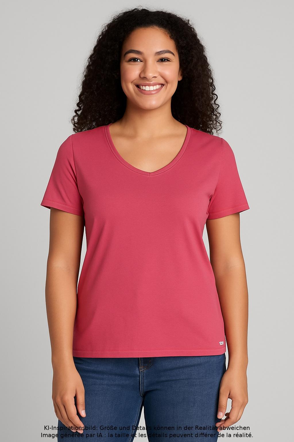

s.Oliver Damen T-Shirt, pink, Gr. 40