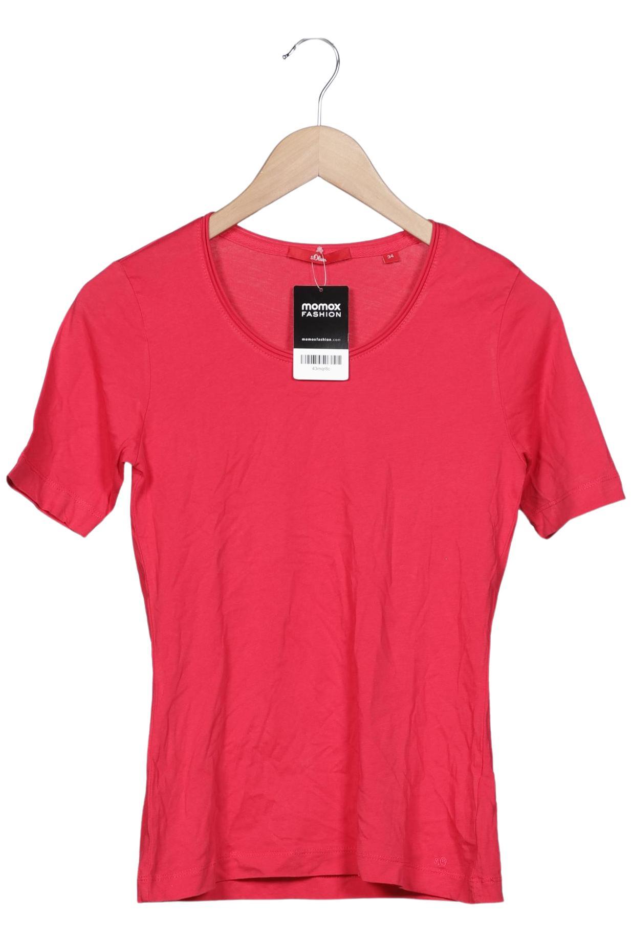 

s.Oliver Damen T-Shirt, rot, Gr. 34