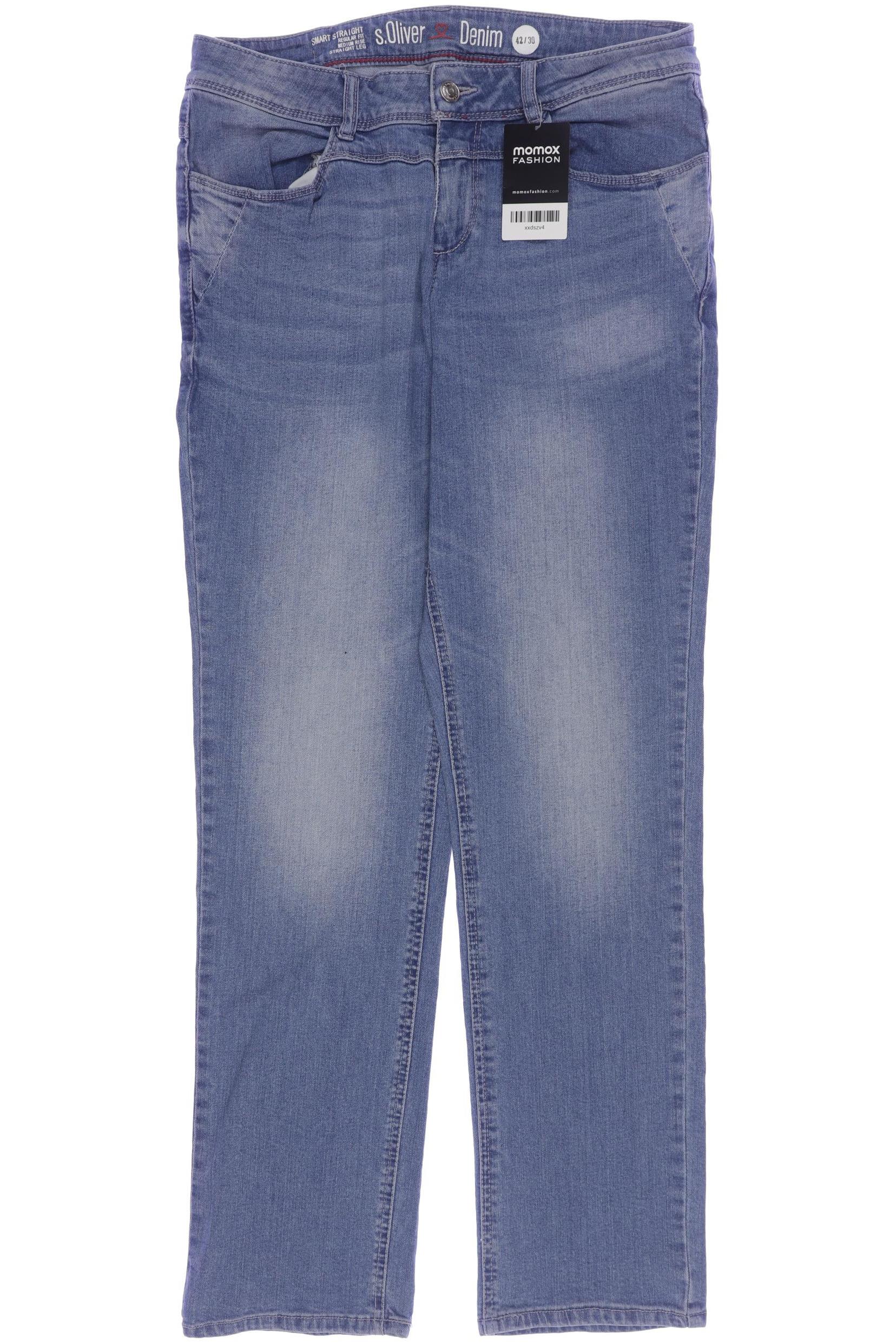 

s.Oliver Damen Jeans, blau, Gr. 42