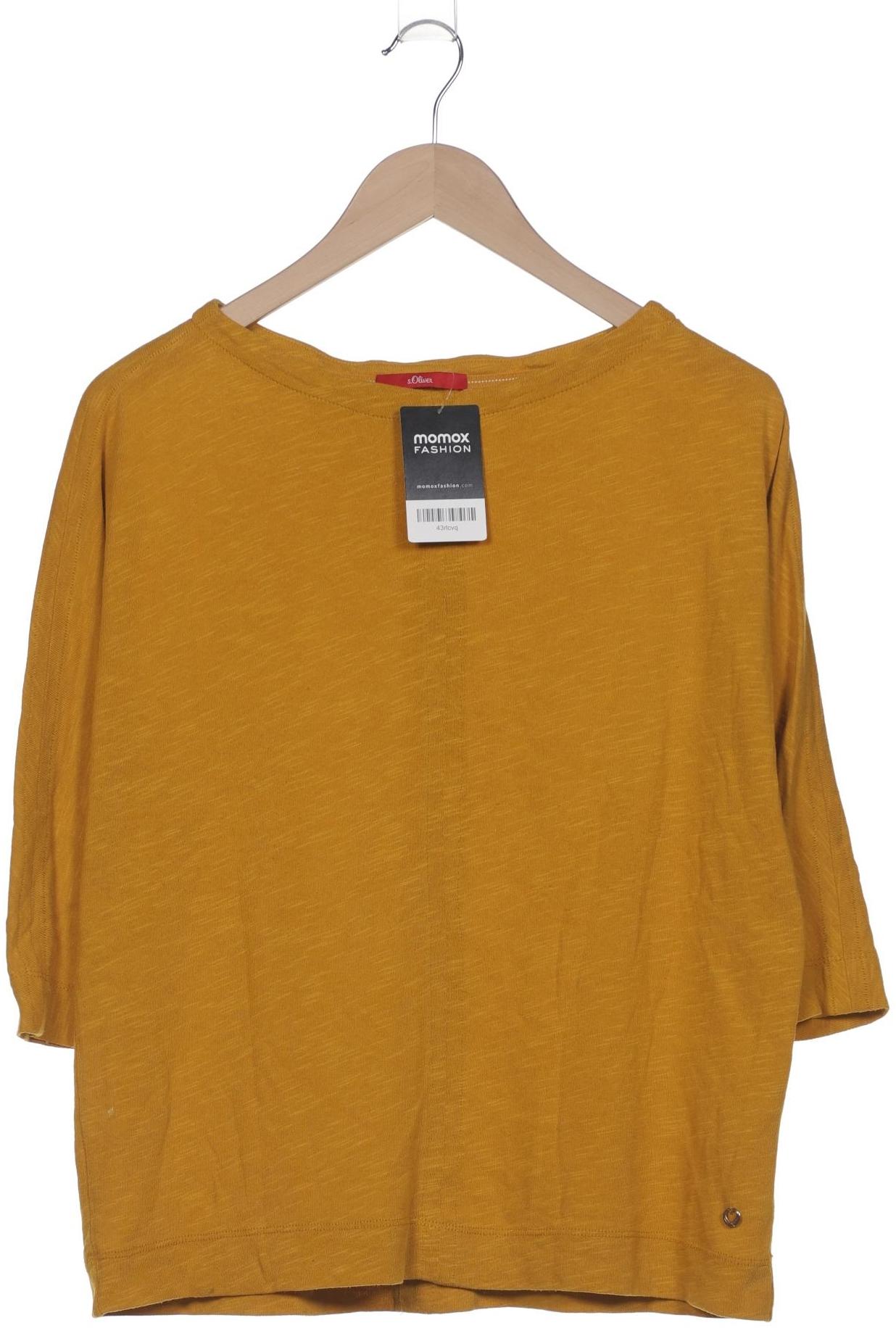 

s.Oliver Damen Langarmshirt, orange, Gr. 38