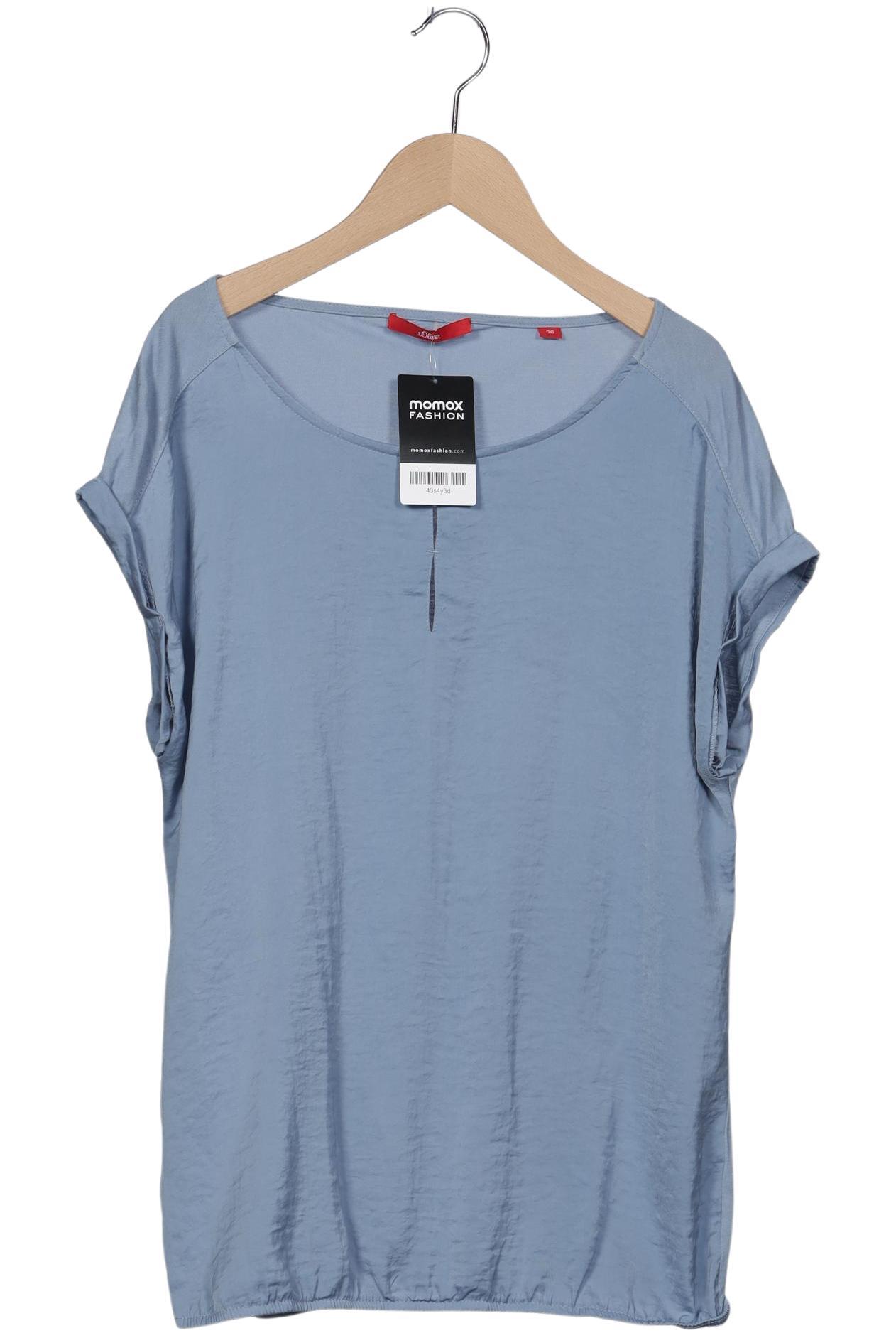 

s.Oliver Damen T-Shirt, blau, Gr. 36