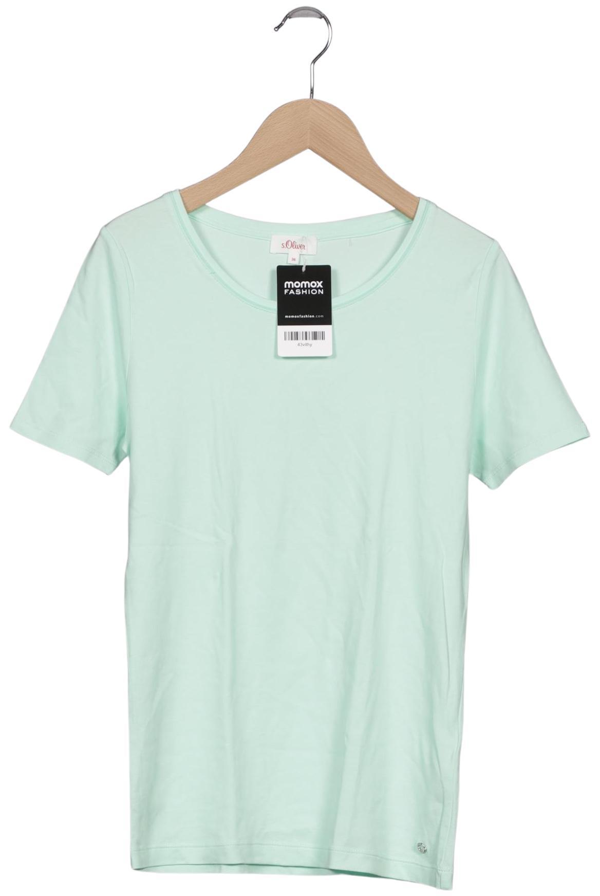 

s.Oliver Damen T-Shirt, grün, Gr. 36