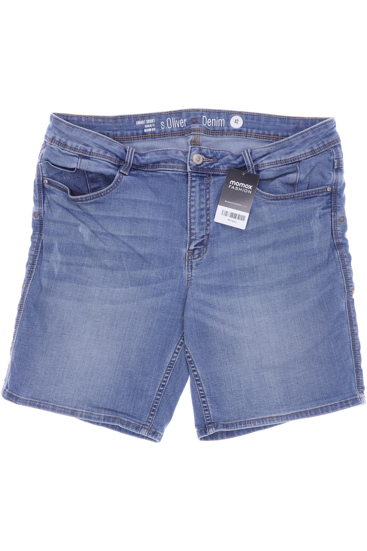 

s.Oliver Damen Shorts, blau, Gr. 42