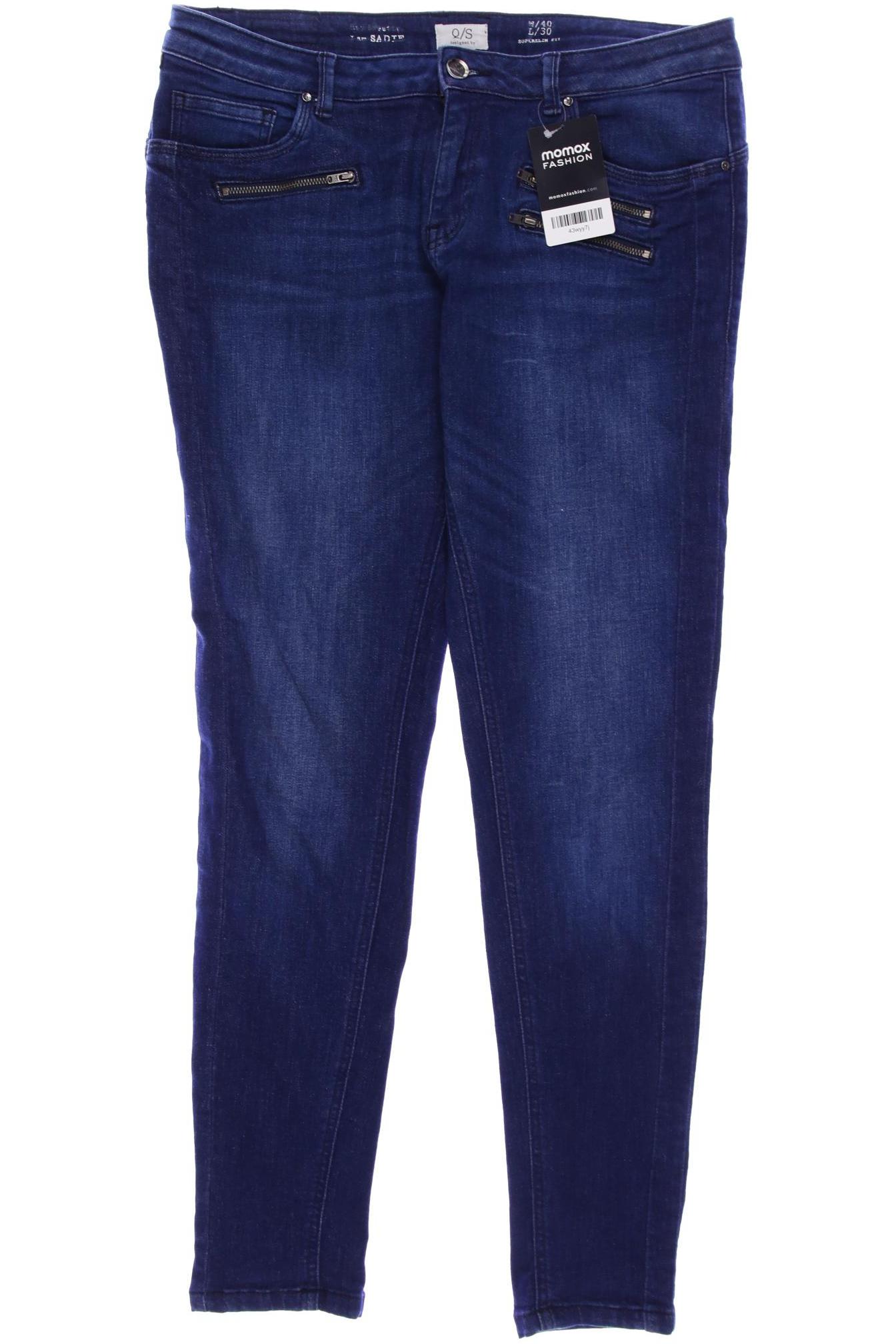 

s.Oliver Damen Jeans, marineblau