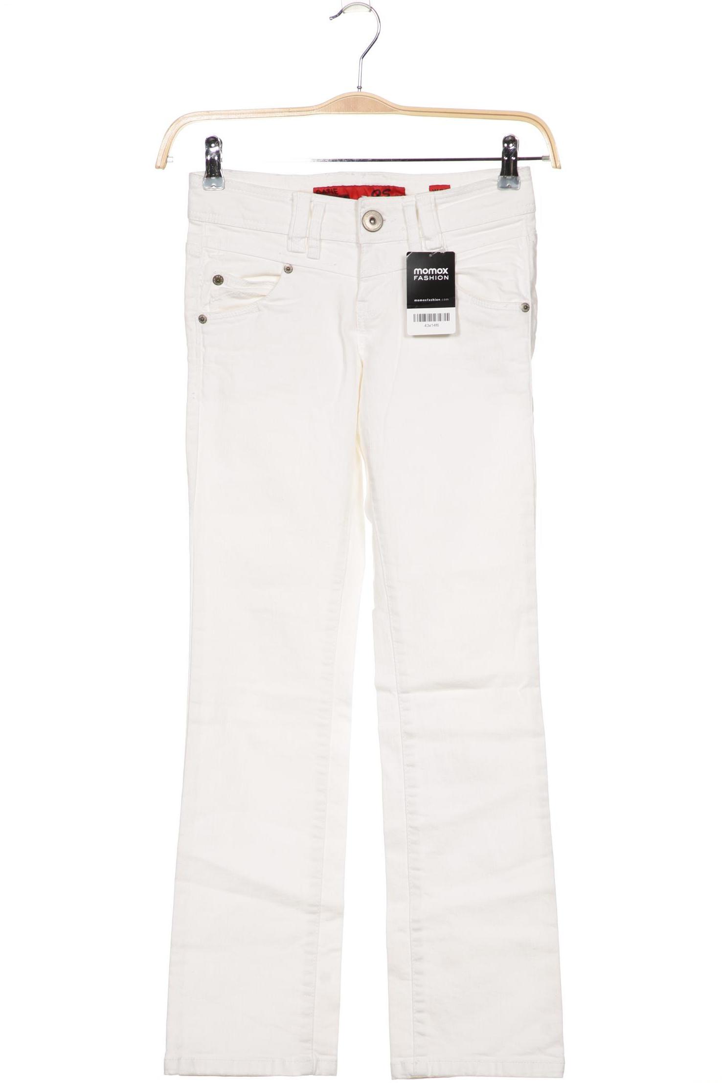 

s.Oliver Damen Jeans, weiß