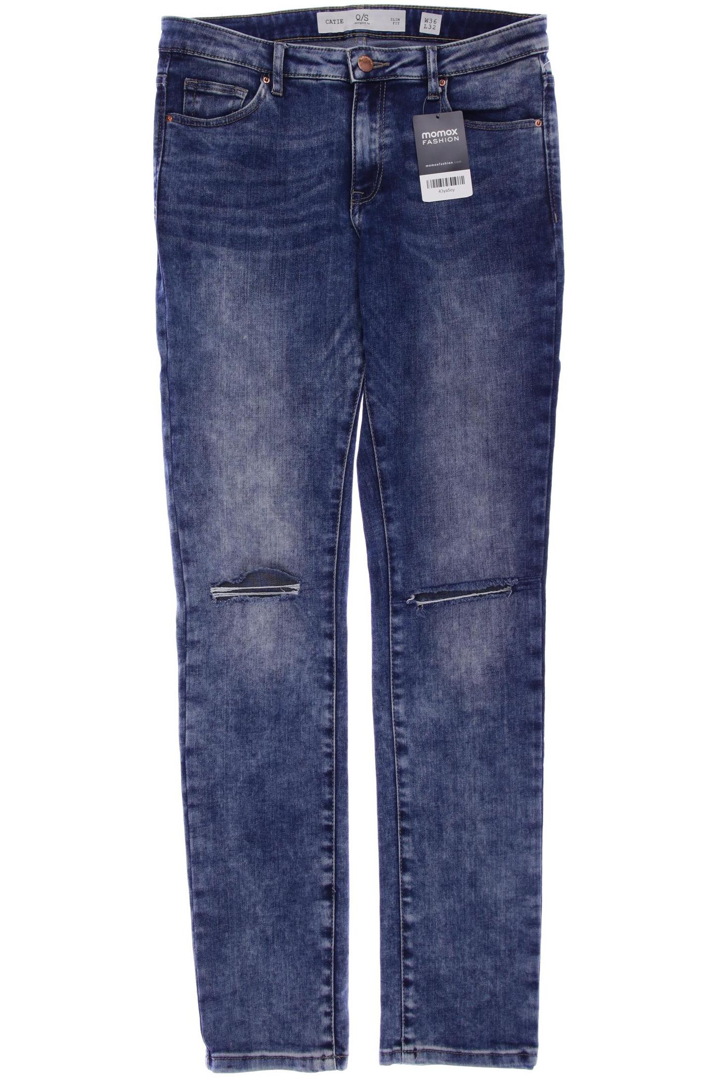 

s.Oliver Damen Jeans, blau