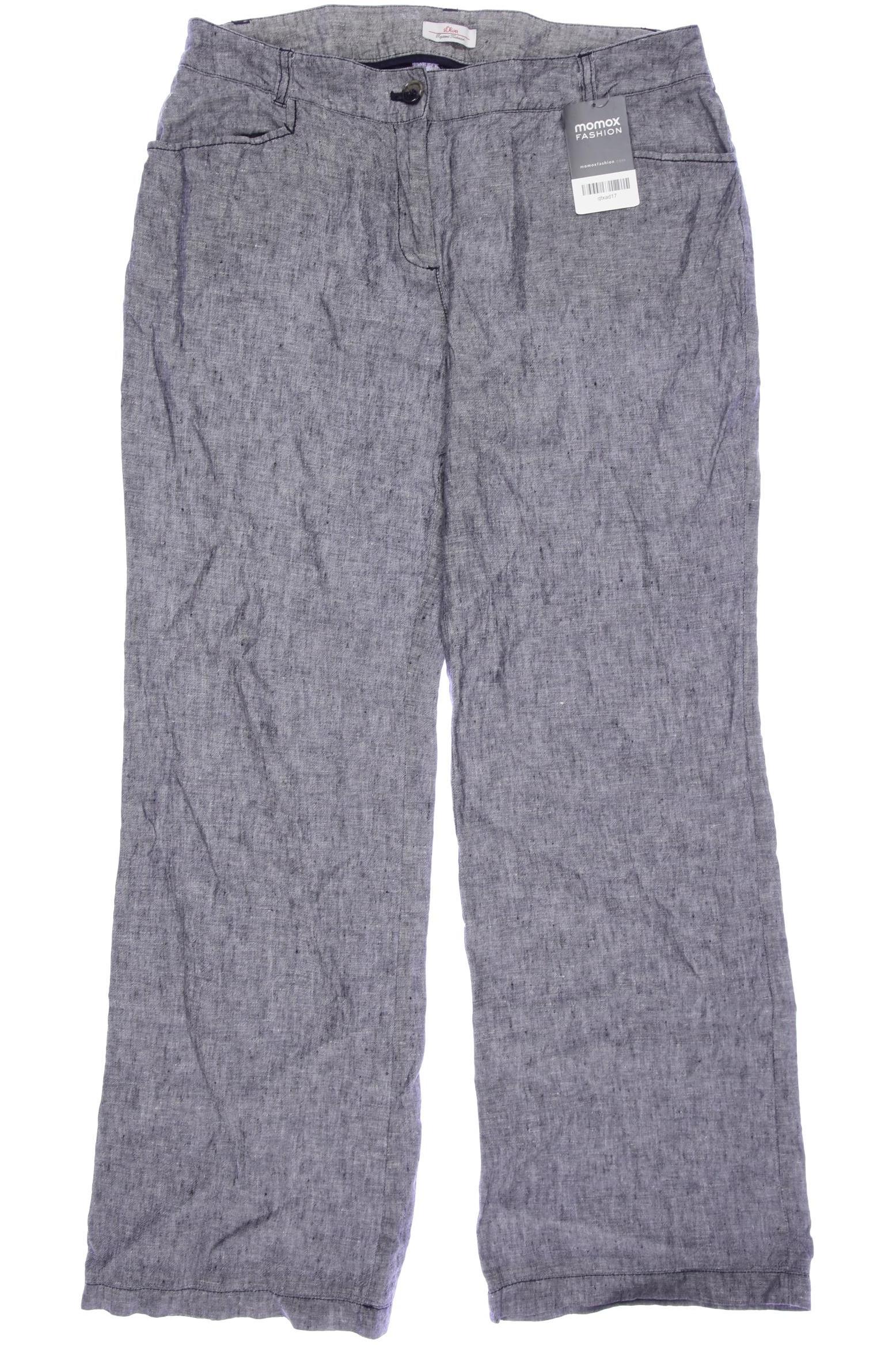 

s.Oliver Damen Stoffhose, marineblau, Gr. 31