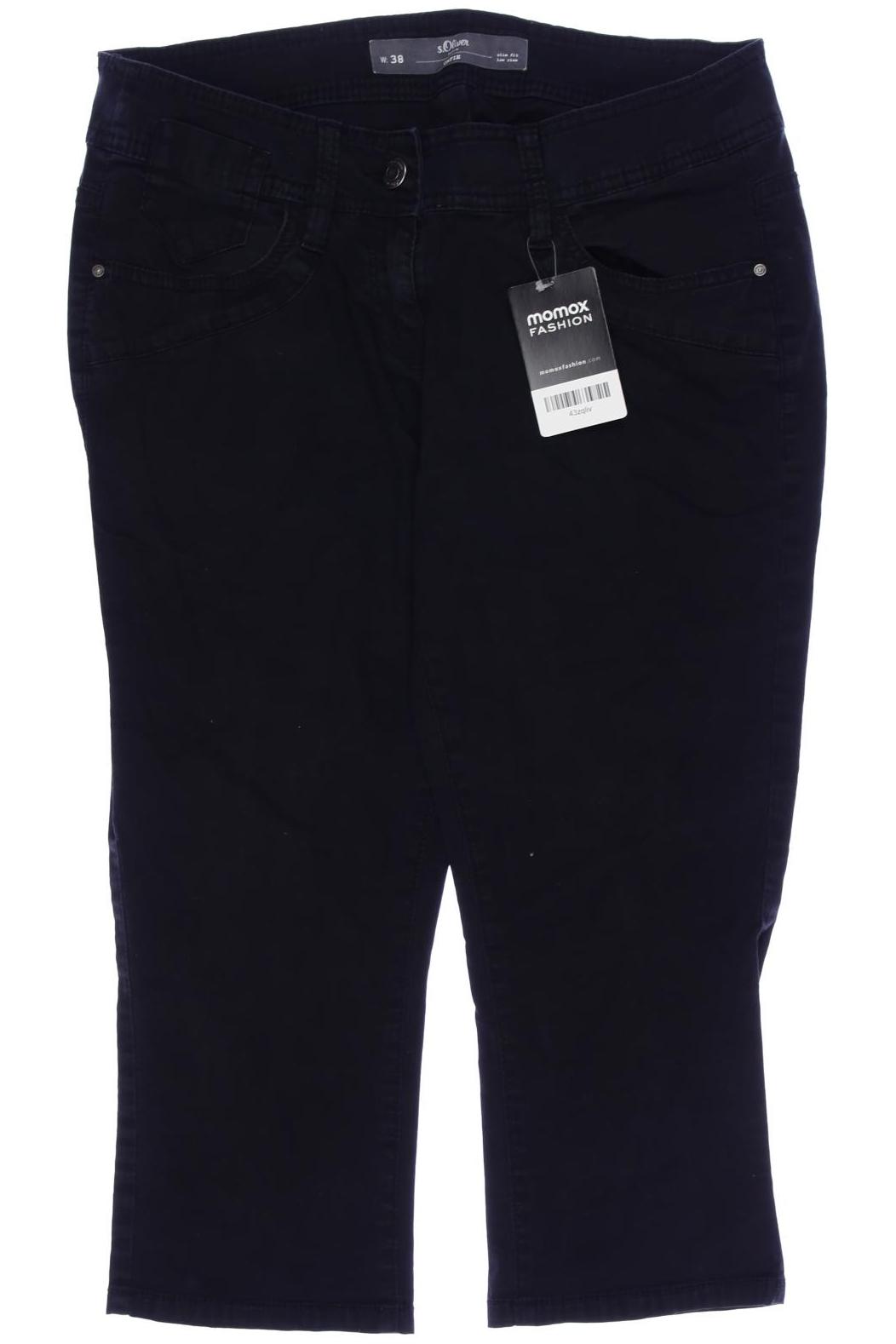 

s.Oliver Damen Stoffhose, schwarz, Gr. 38