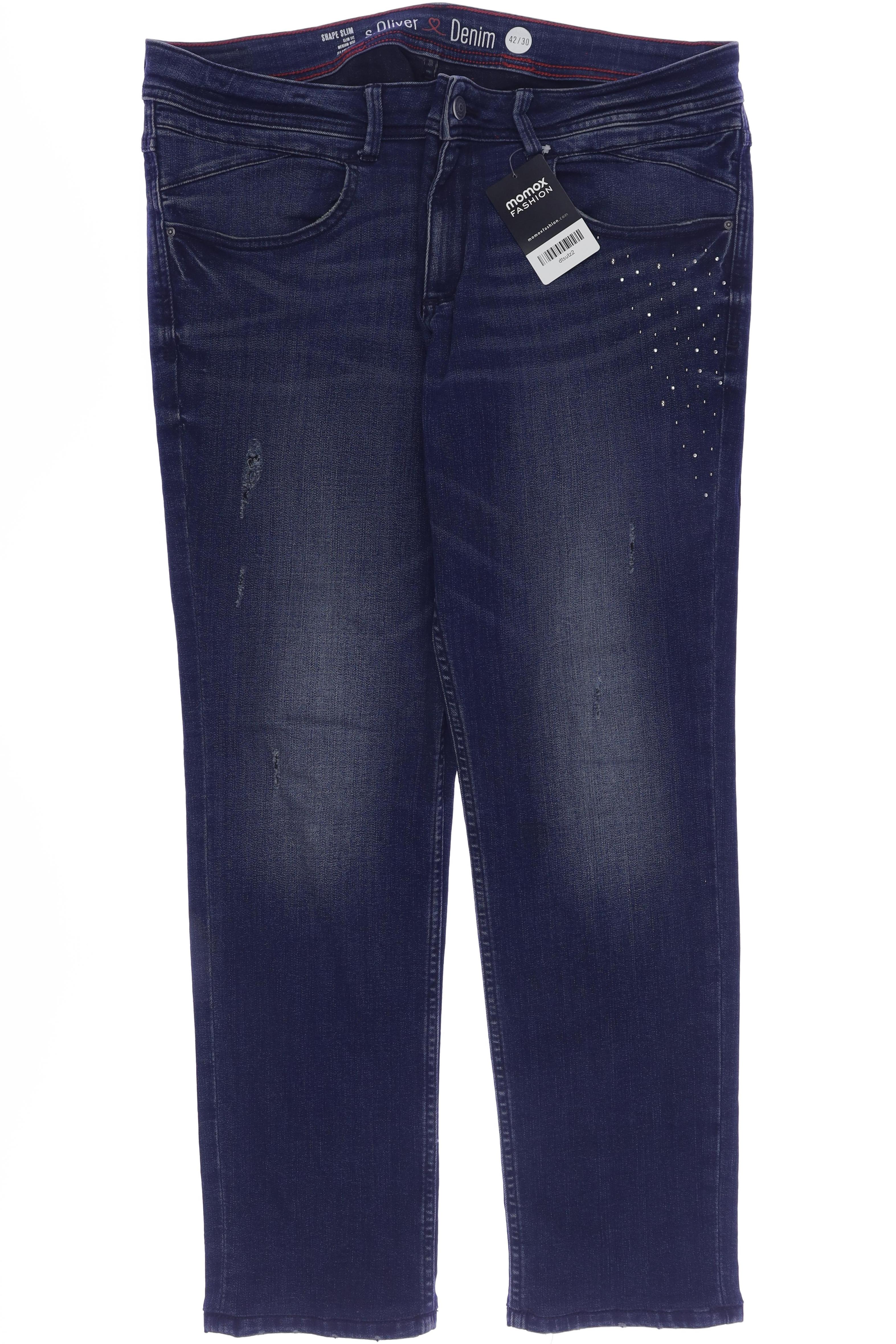 

s.Oliver Damen Jeans, marineblau, Gr. 42