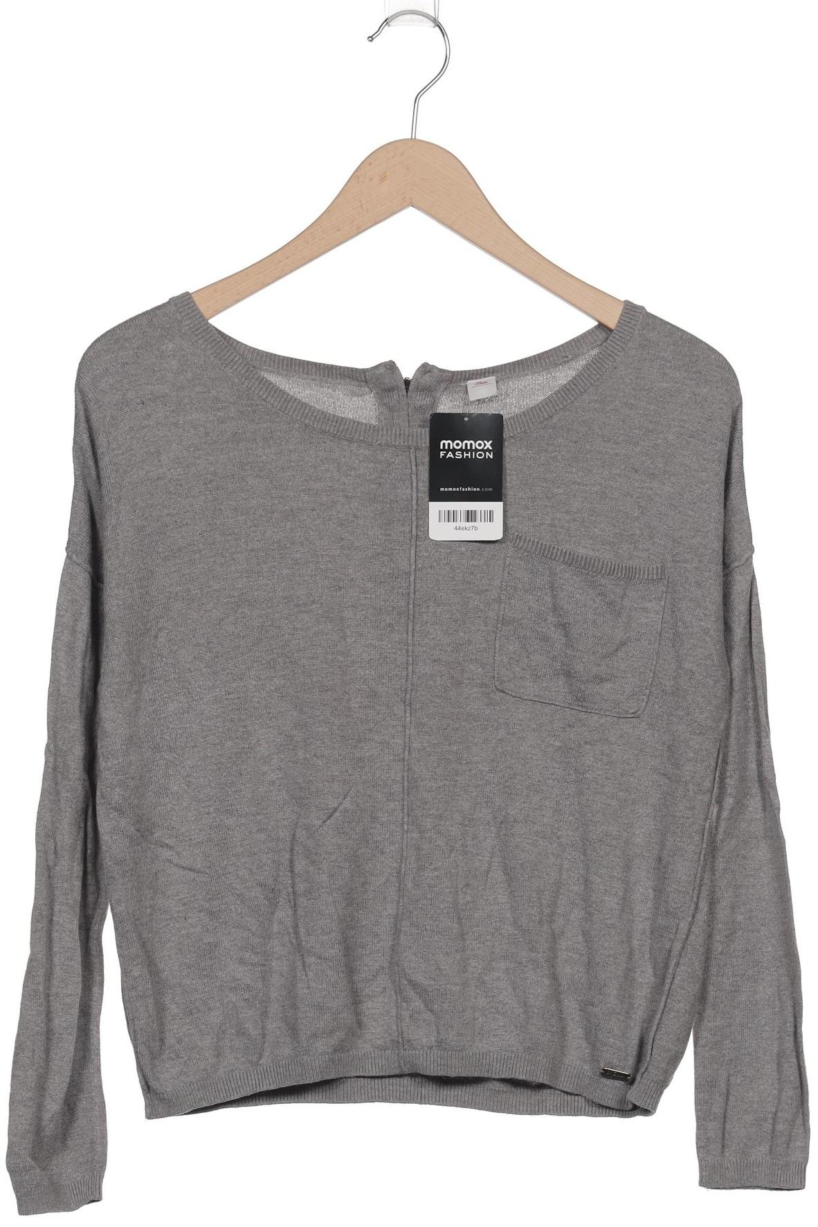 

s.Oliver Damen Pullover, grau, Gr. 36