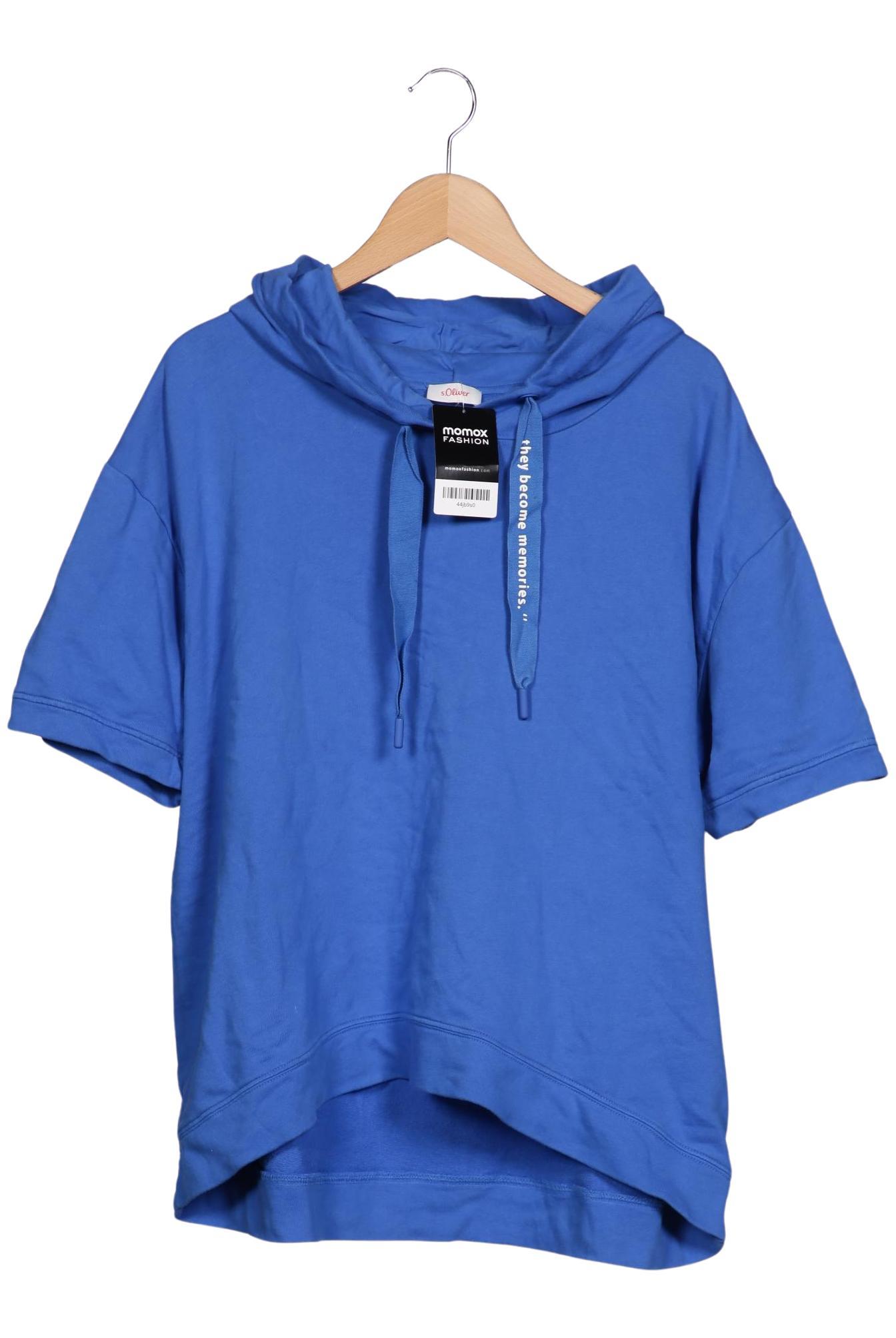 

s.Oliver Damen Sweatshirt, blau, Gr. 46