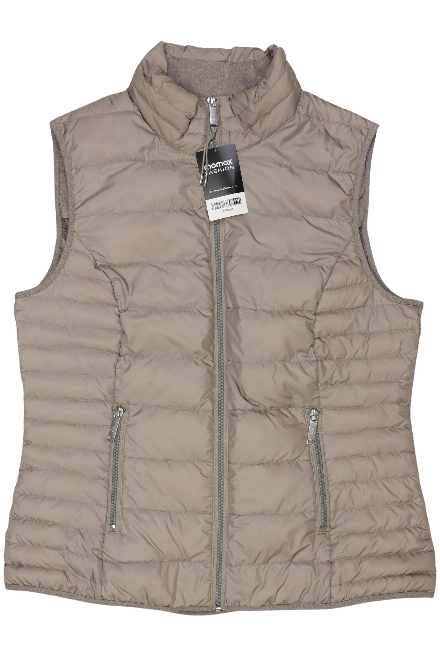 

s.Oliver Damen Weste, beige, Gr. 42