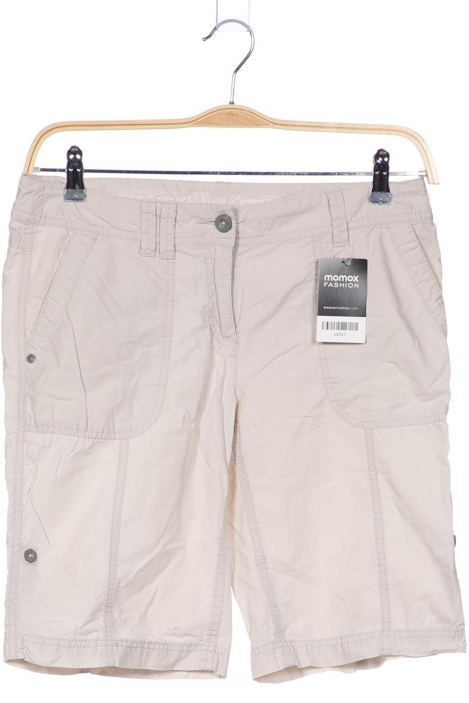 

s.Oliver Damen Shorts, beige, Gr. 38