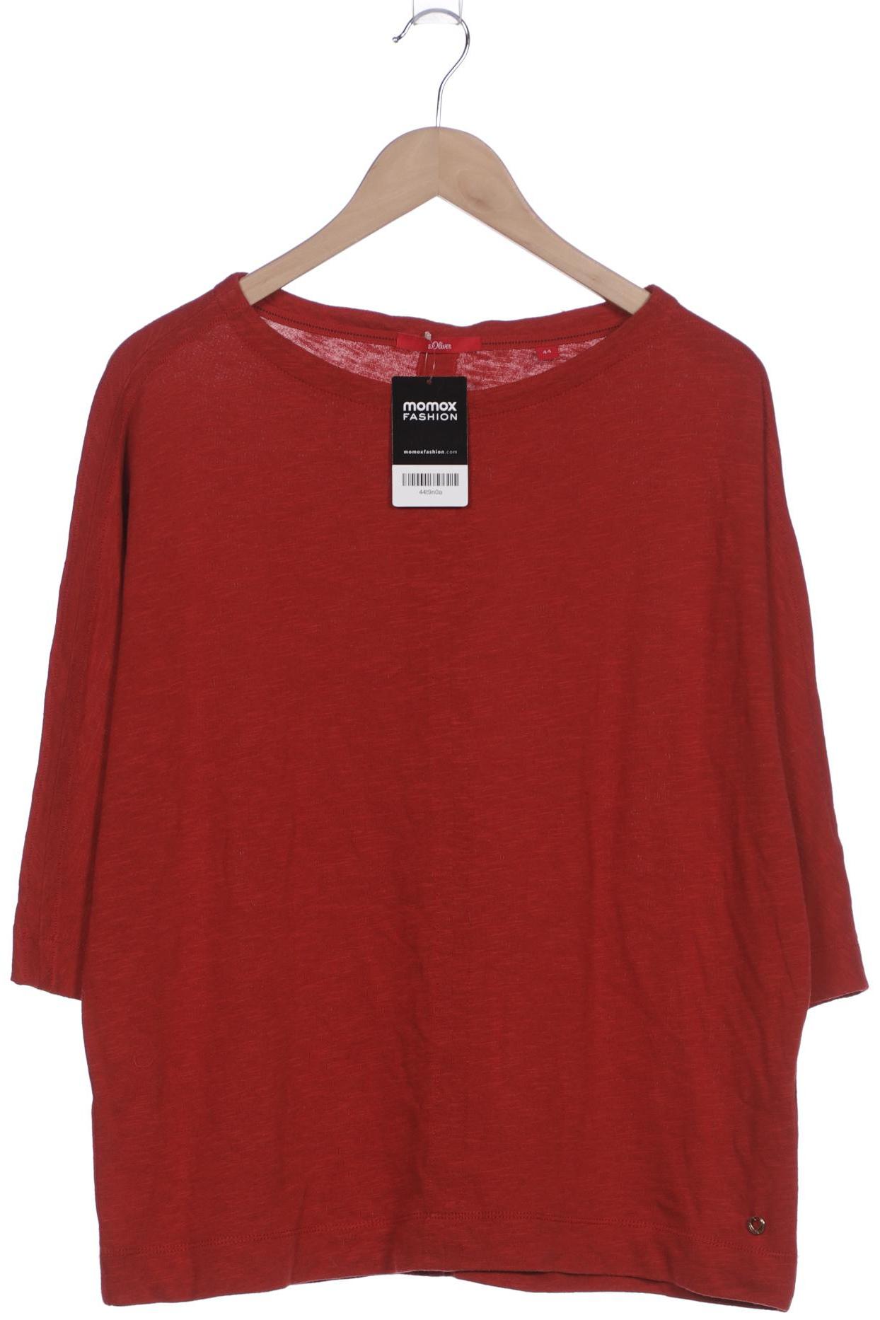 

s.Oliver Damen T-Shirt, rot, Gr. 44