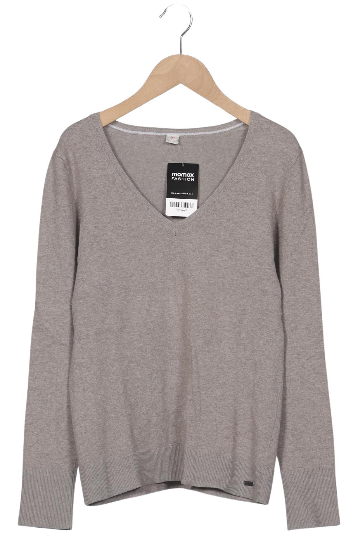 

s.Oliver Damen Pullover, grau, Gr. 40