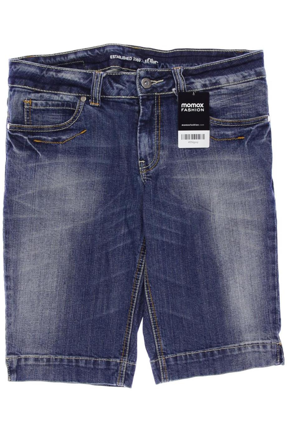 

s.Oliver Damen Shorts, blau