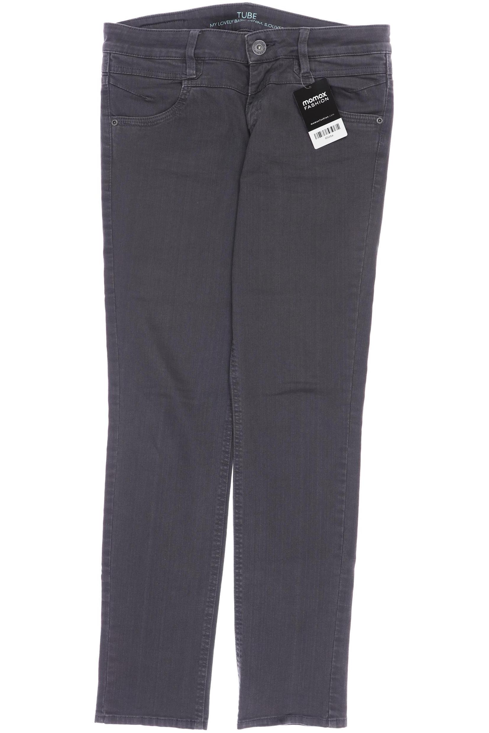 

s.Oliver Damen Jeans, grau
