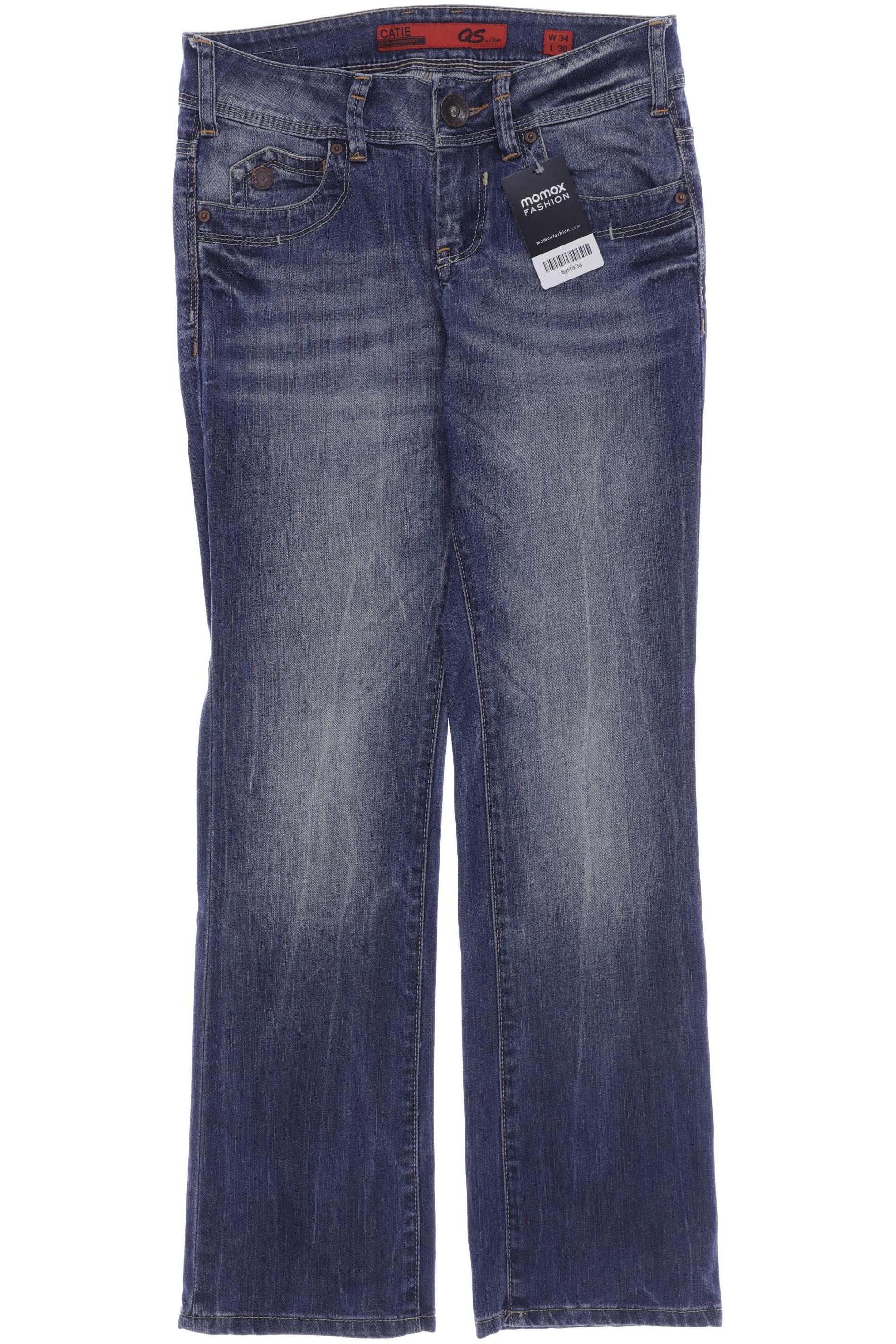 

s.Oliver Damen Jeans, marineblau