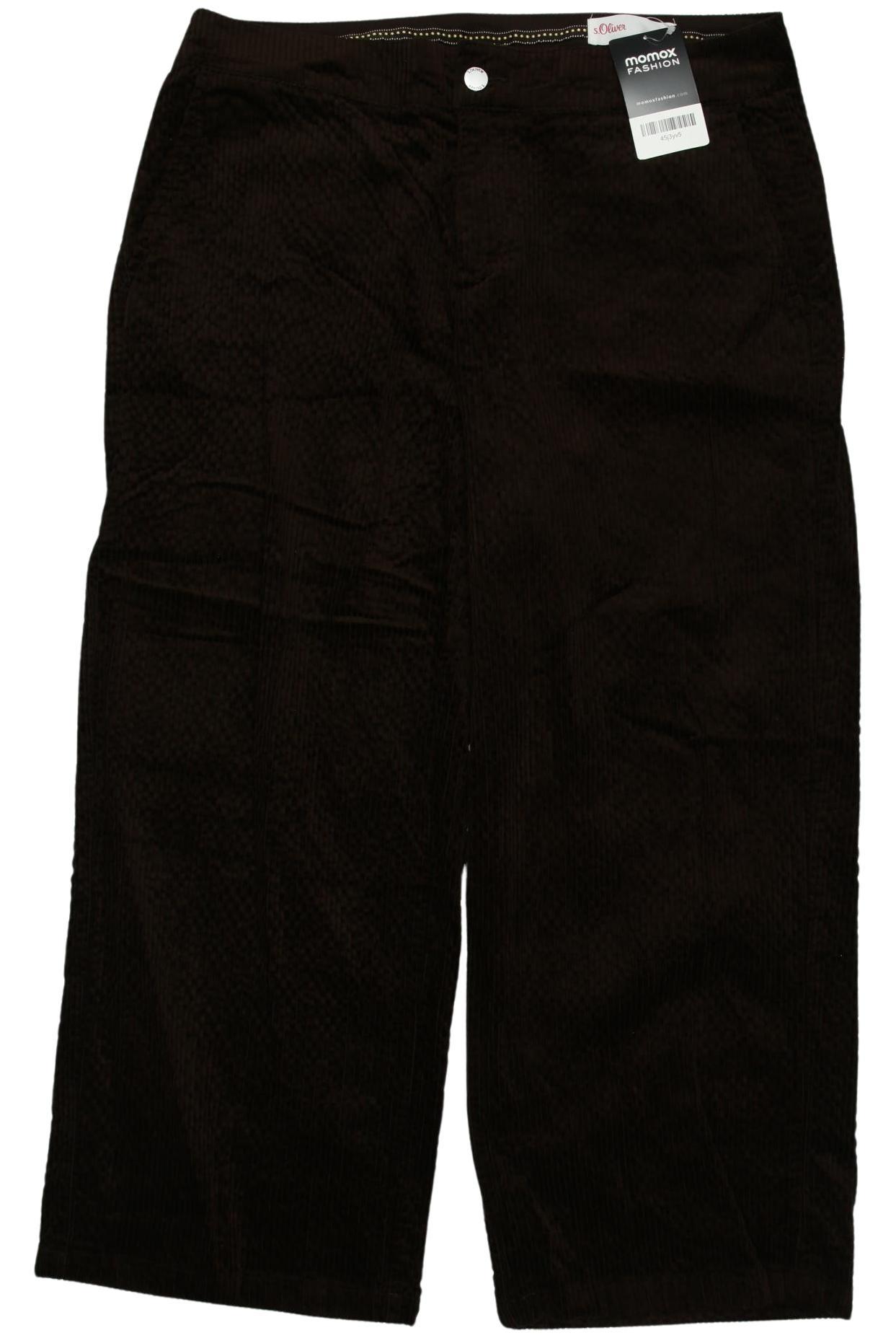 Thumbnail - s.Oliver Damen Stoffhose, braun, Gr. 40