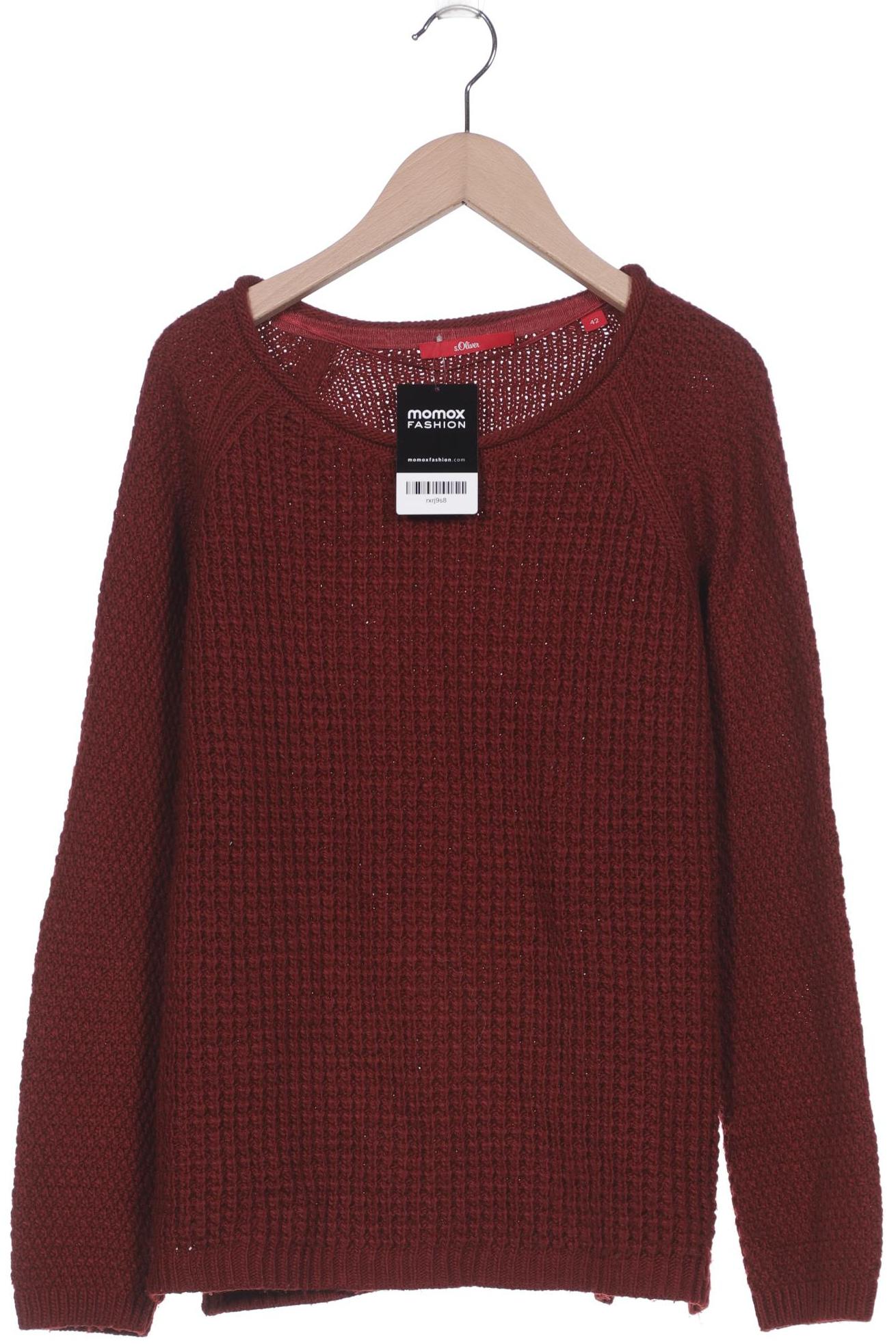 

s.Oliver Damen Pullover, bordeaux, Gr. 42