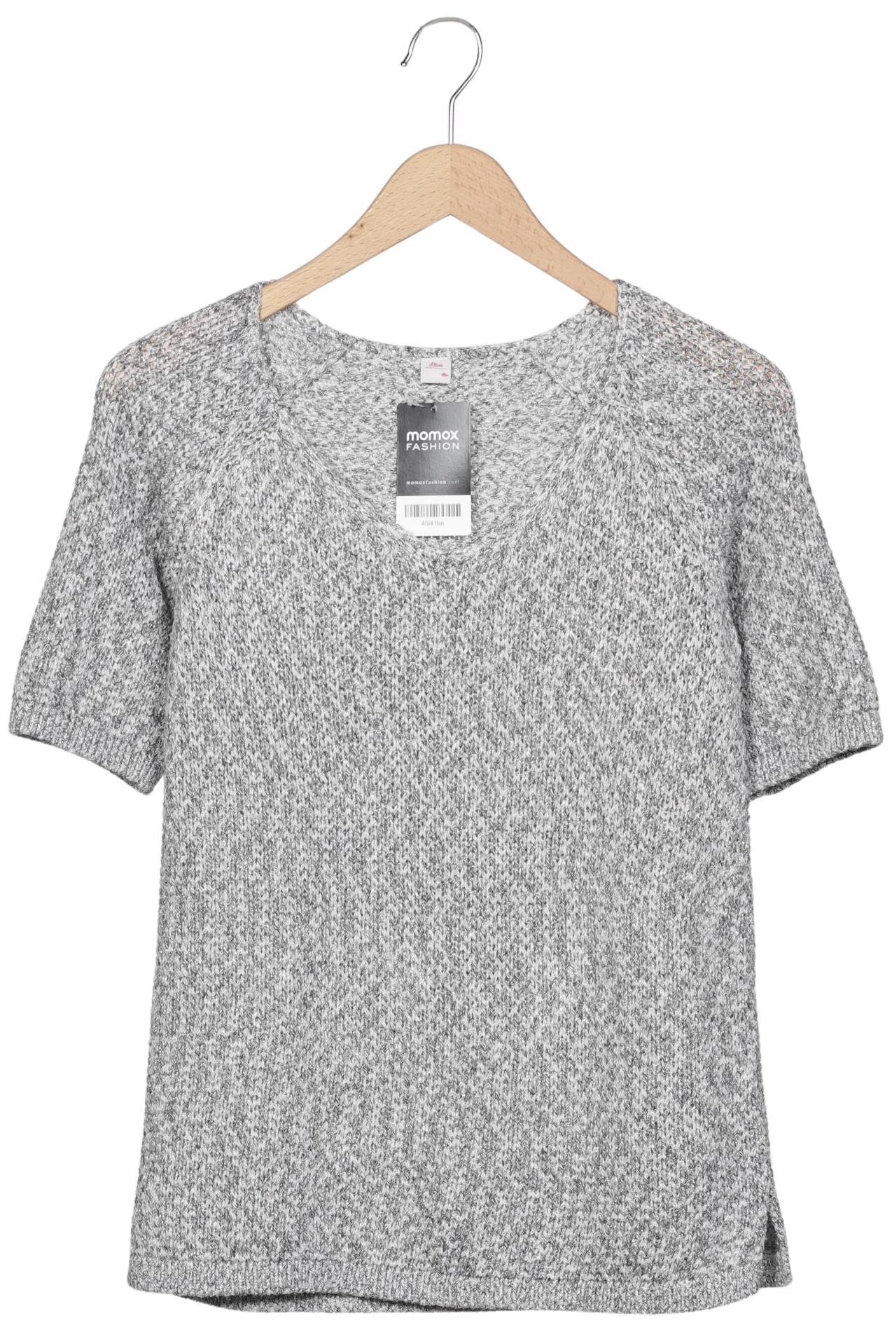 

s.Oliver Damen Pullover, grau, Gr. 38