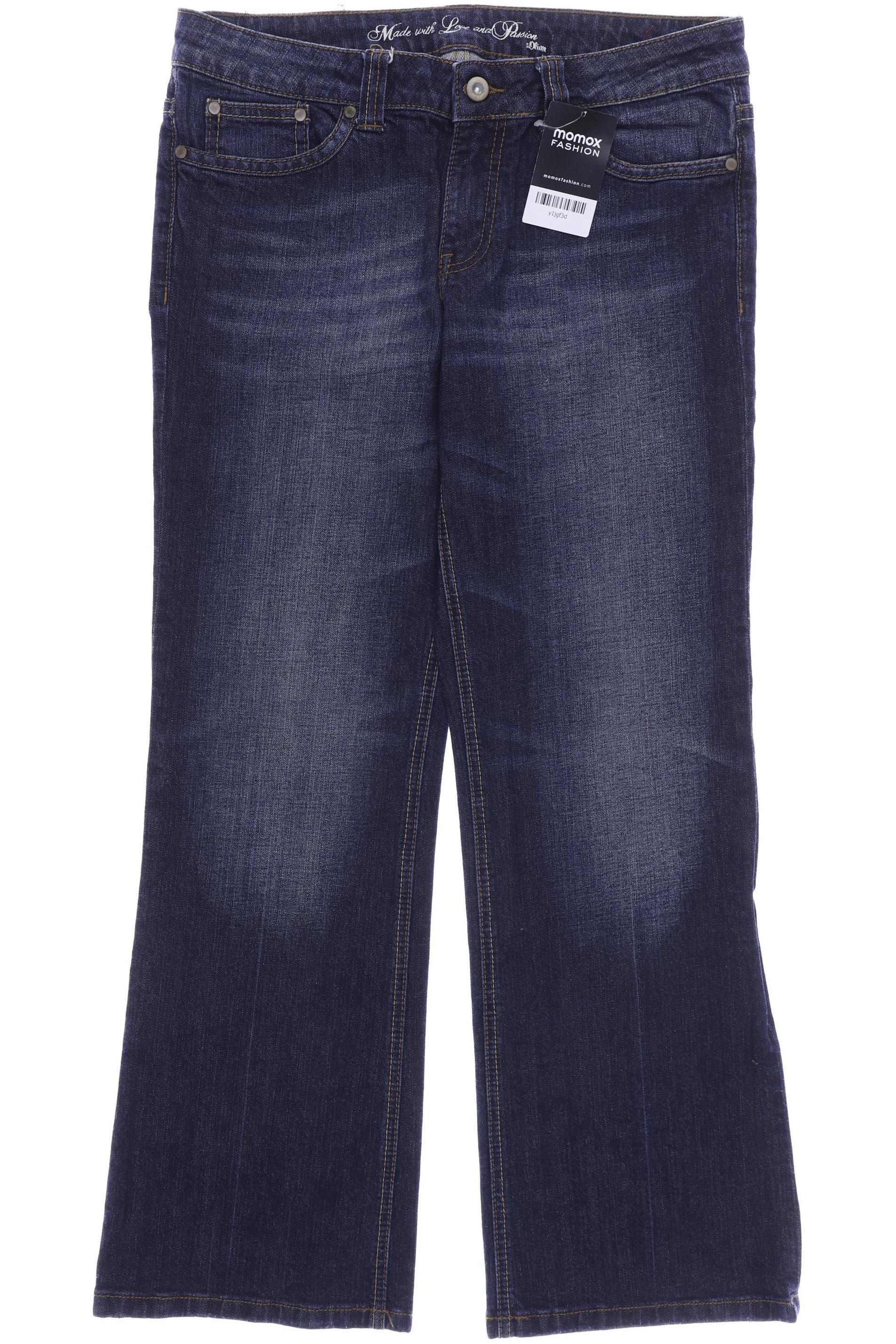 

s.Oliver Damen Jeans, marineblau