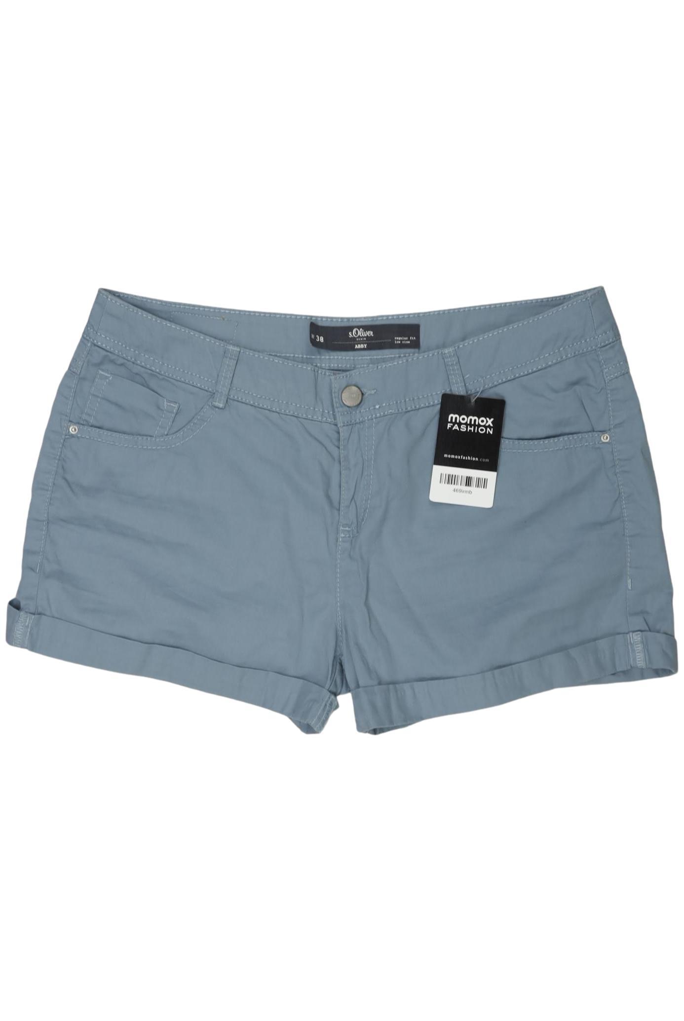 

s.Oliver Damen Shorts, blau, Gr. 38