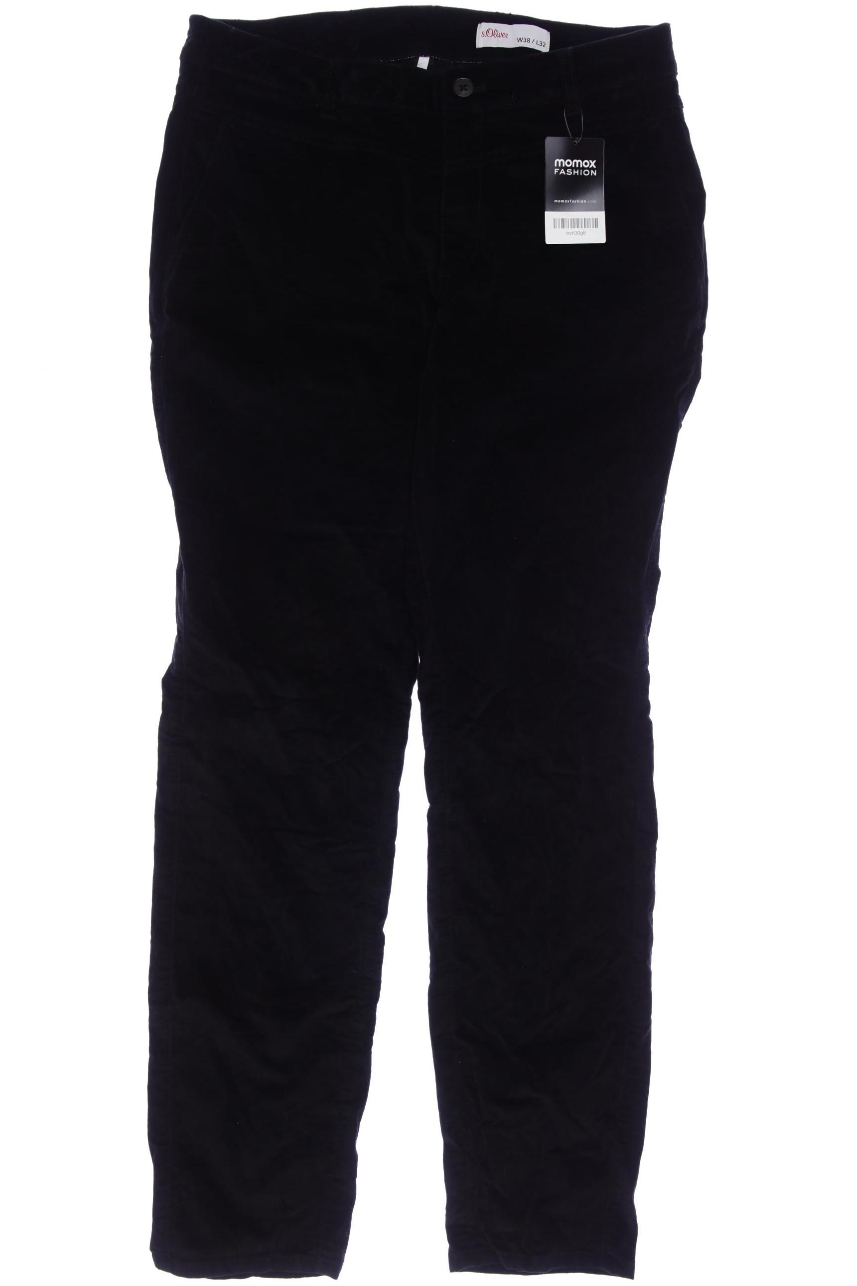

s.Oliver Damen Stoffhose, schwarz, Gr. 38