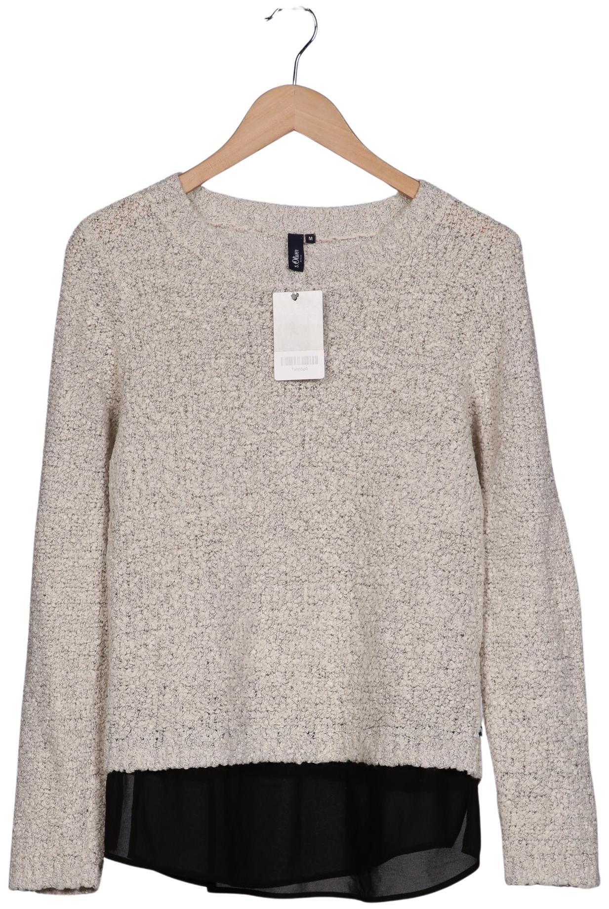 

s.Oliver Damen Pullover, beige, Gr. 38