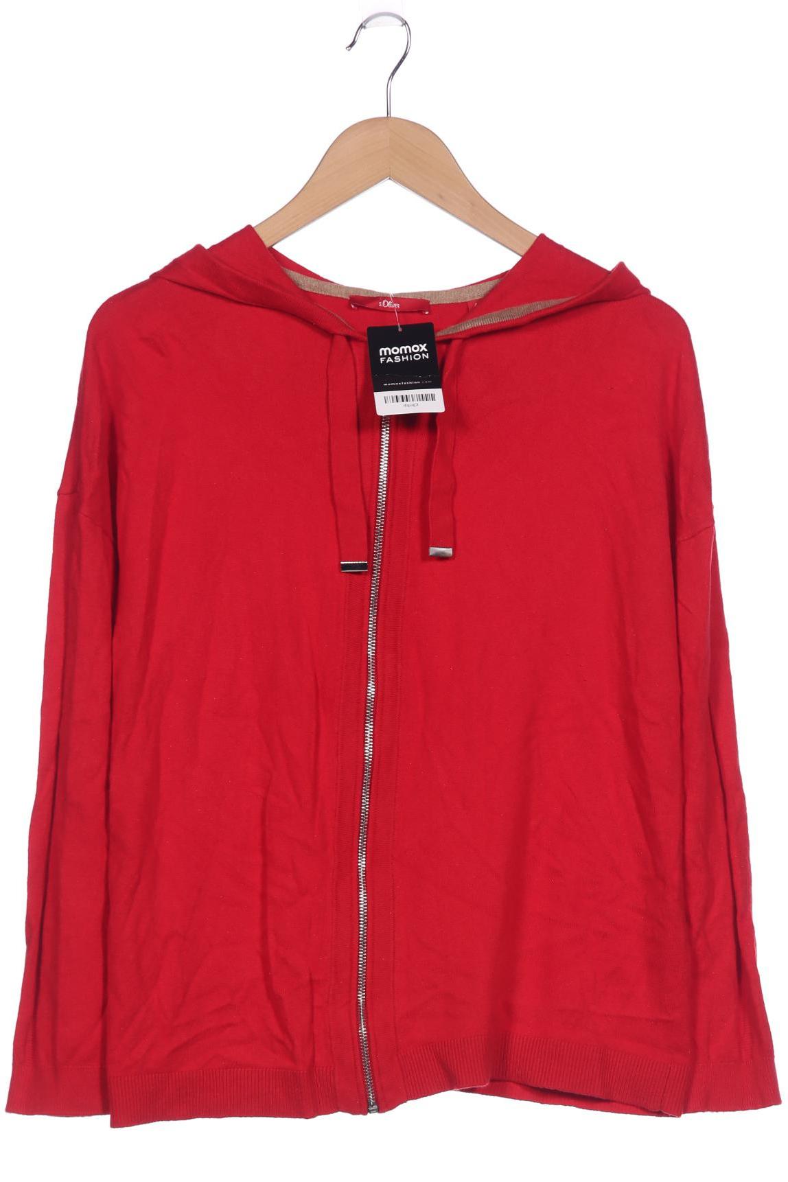 

s.Oliver Damen Kapuzenpullover, rot, Gr. 42