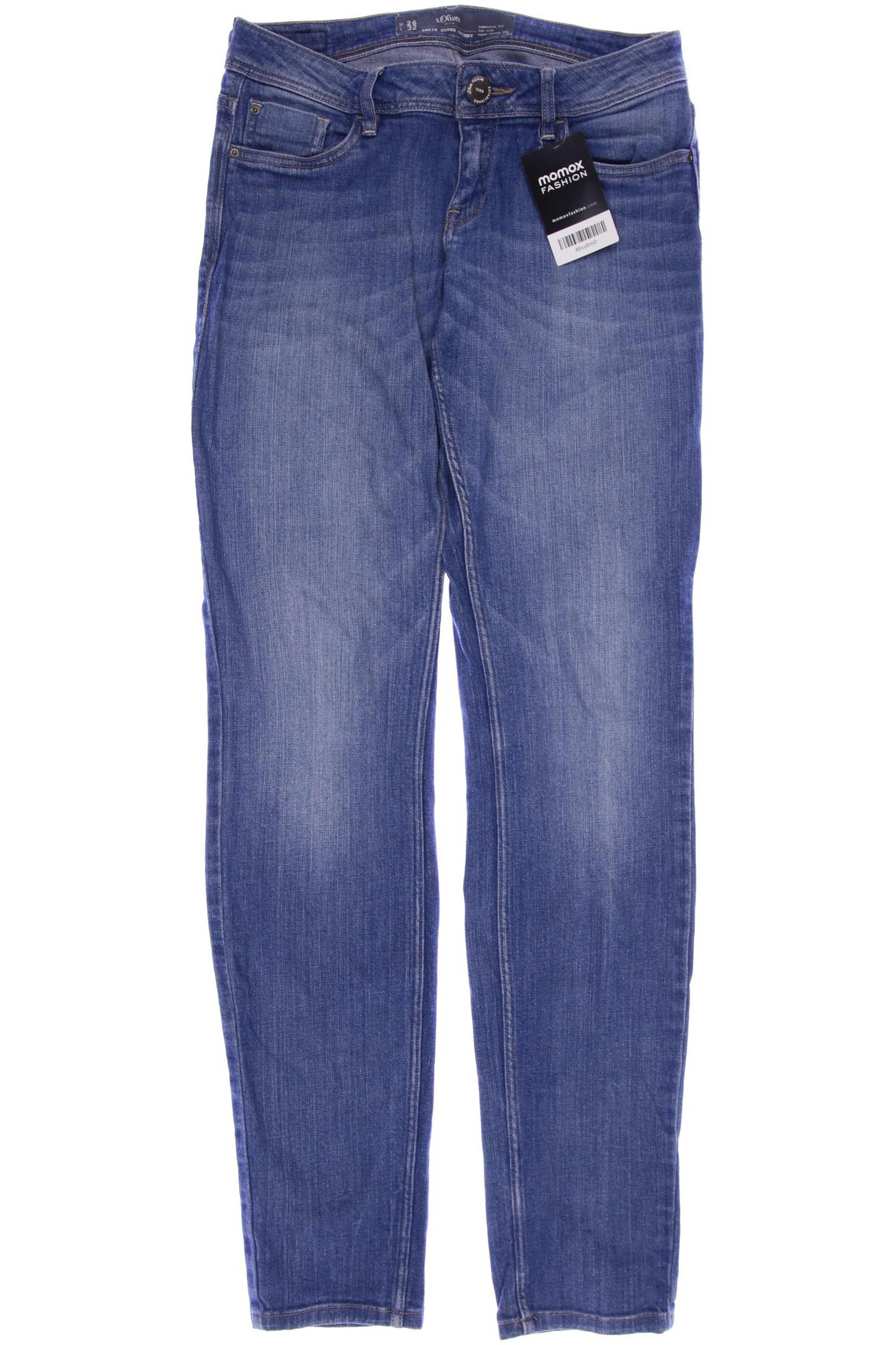 

s.Oliver Damen Jeans, blau