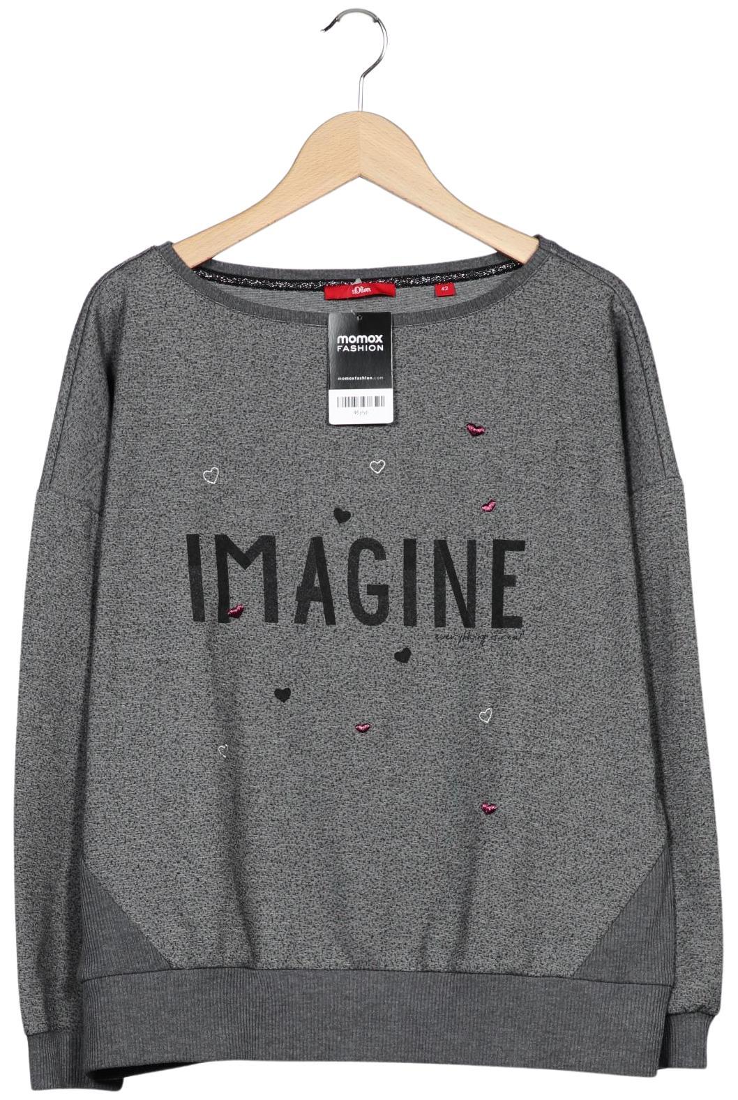 

s.Oliver Damen Sweatshirt, grau, Gr. 42