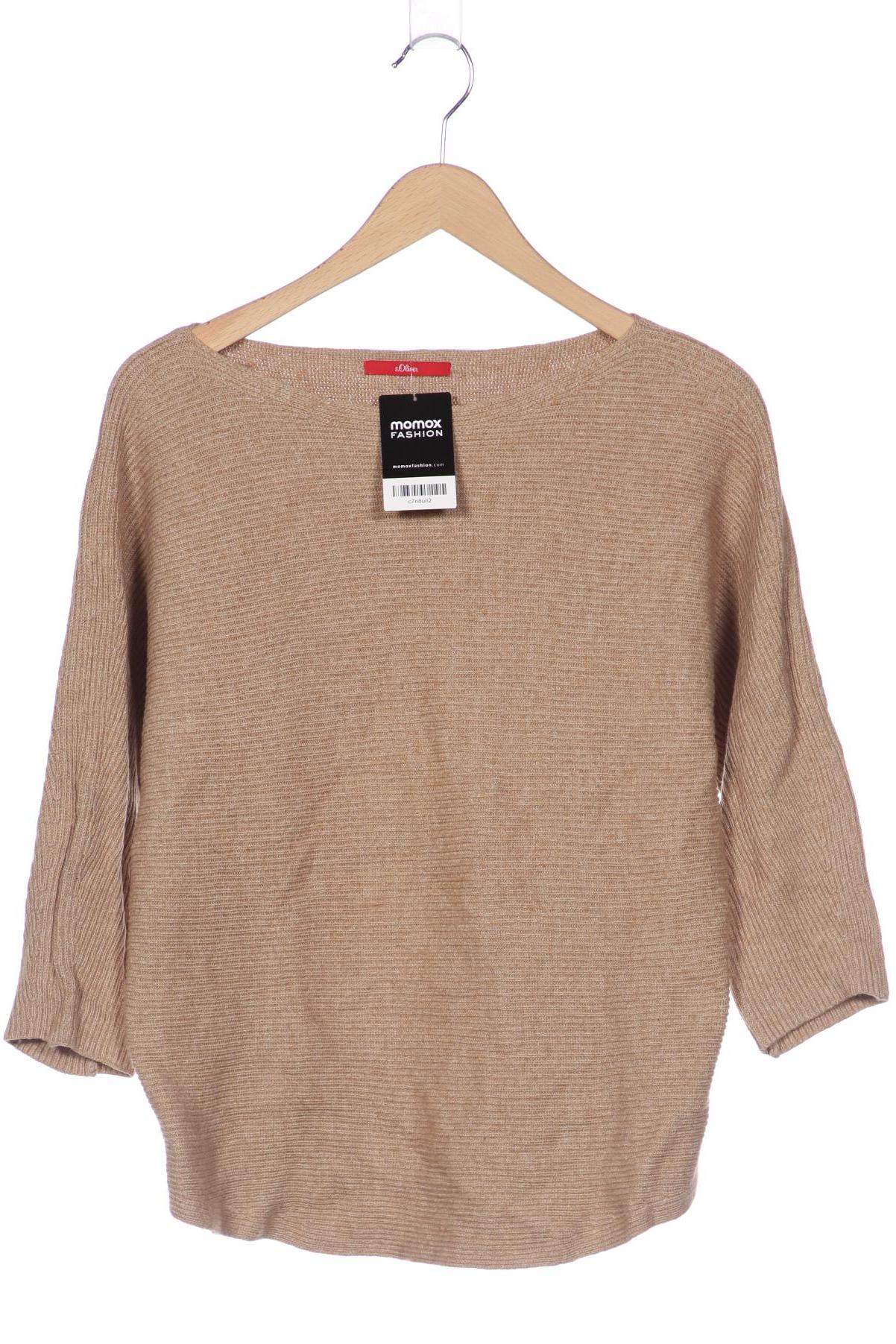

s.Oliver Damen Pullover, beige, Gr. 42