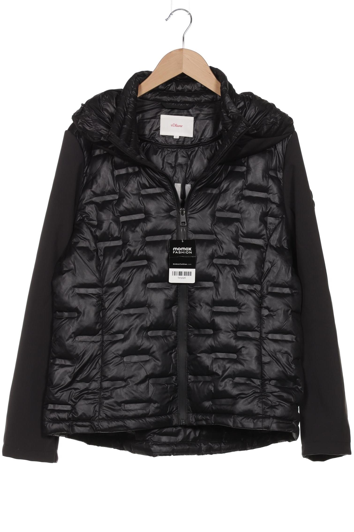 

s.Oliver Damen Jacke, schwarz, Gr. 42