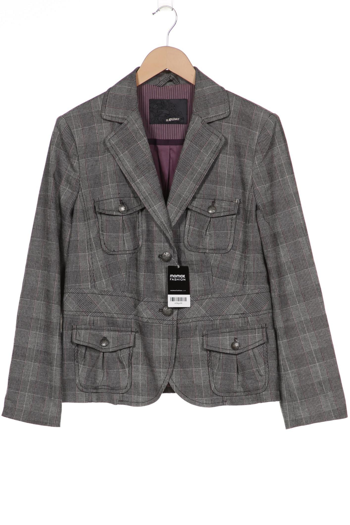 

s.Oliver Damen Jacke, grau, Gr. 42