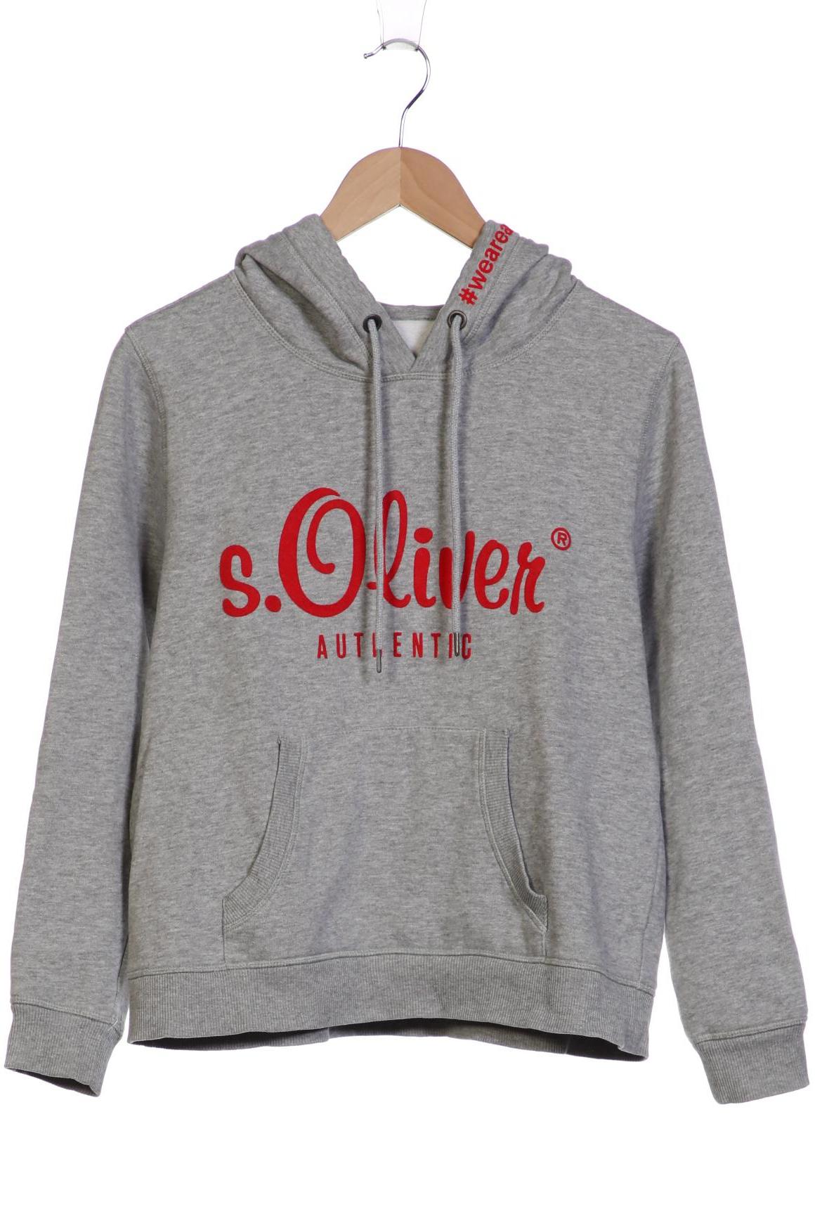 

s.Oliver Damen Kapuzenpullover, grau, Gr. 38