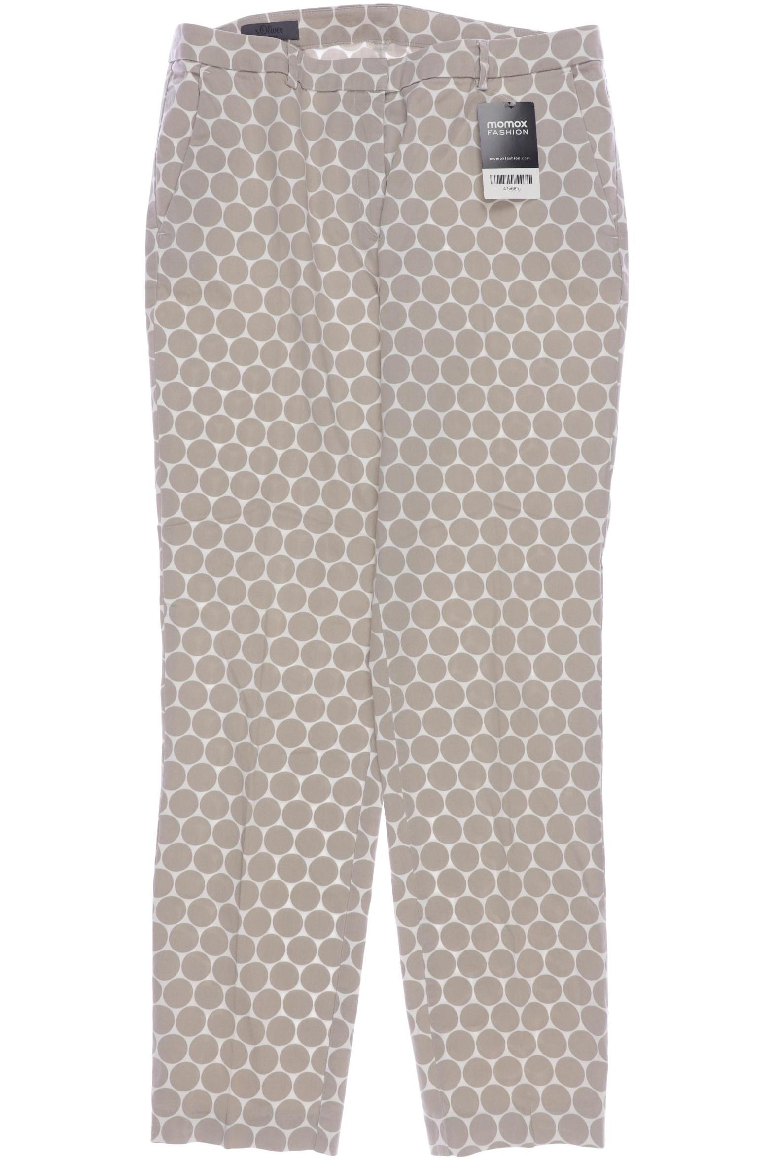 

s.Oliver Damen Stoffhose, beige, Gr. 38