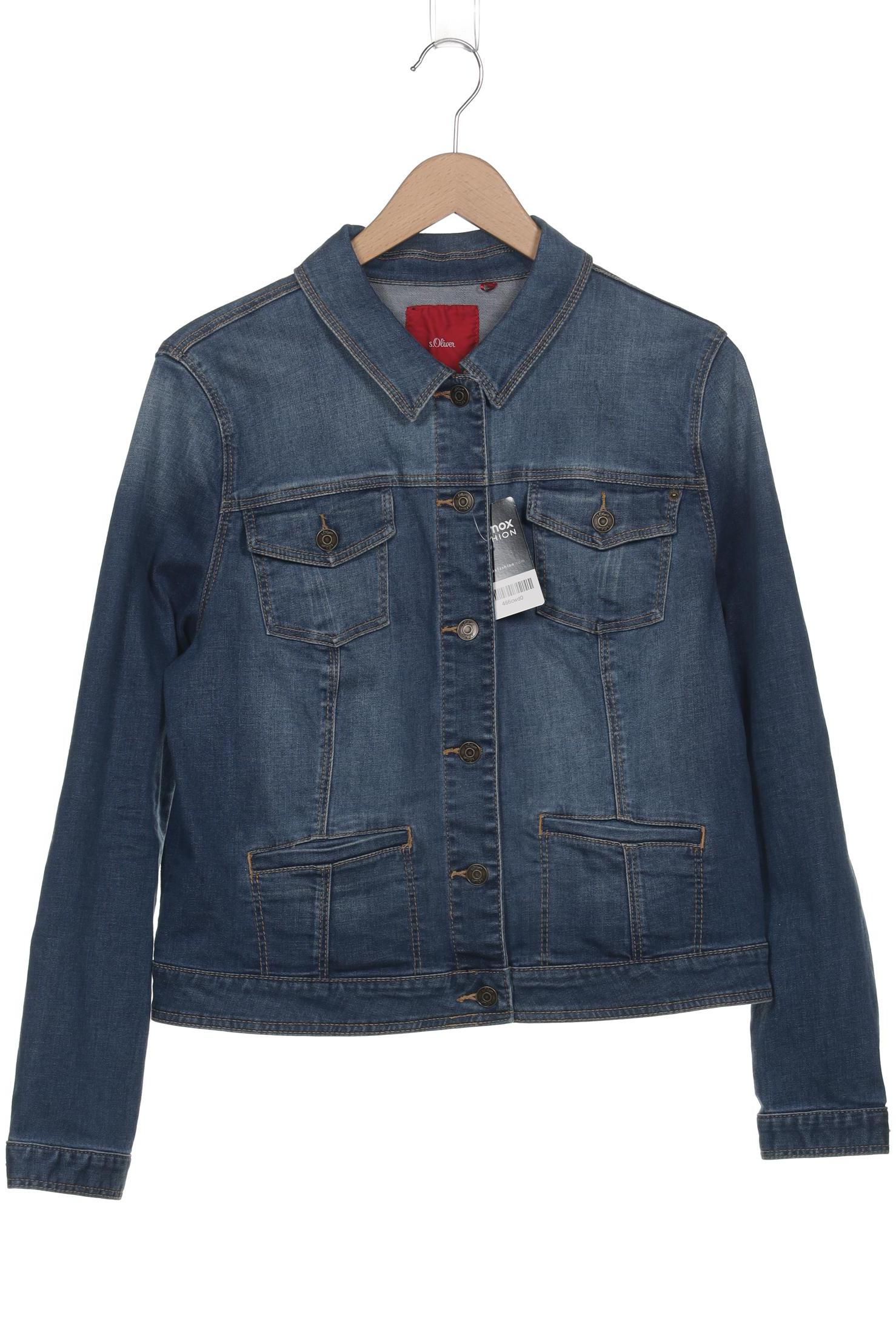

s.Oliver Damen Jacke, blau, Gr. 44