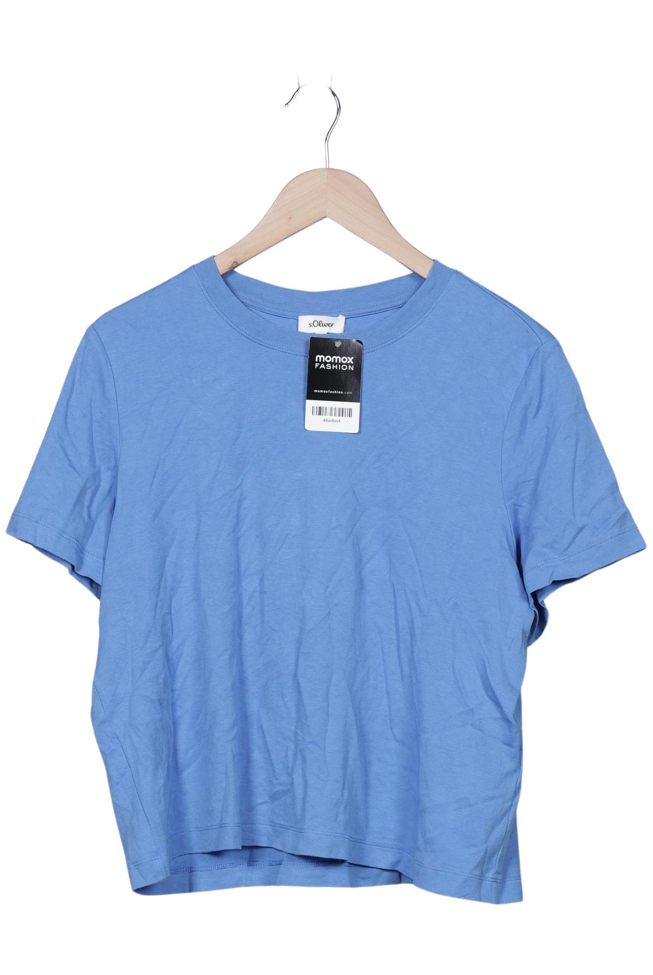 

s.Oliver Damen T-Shirt, hellblau, Gr. 42