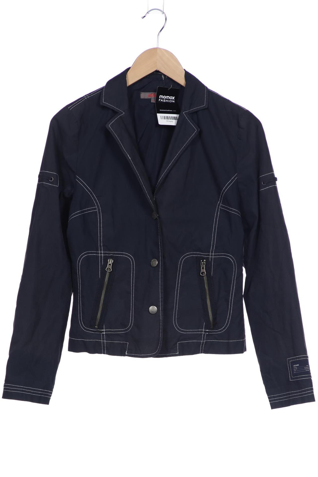 

s.Oliver Damen Jacke, marineblau, Gr. 40