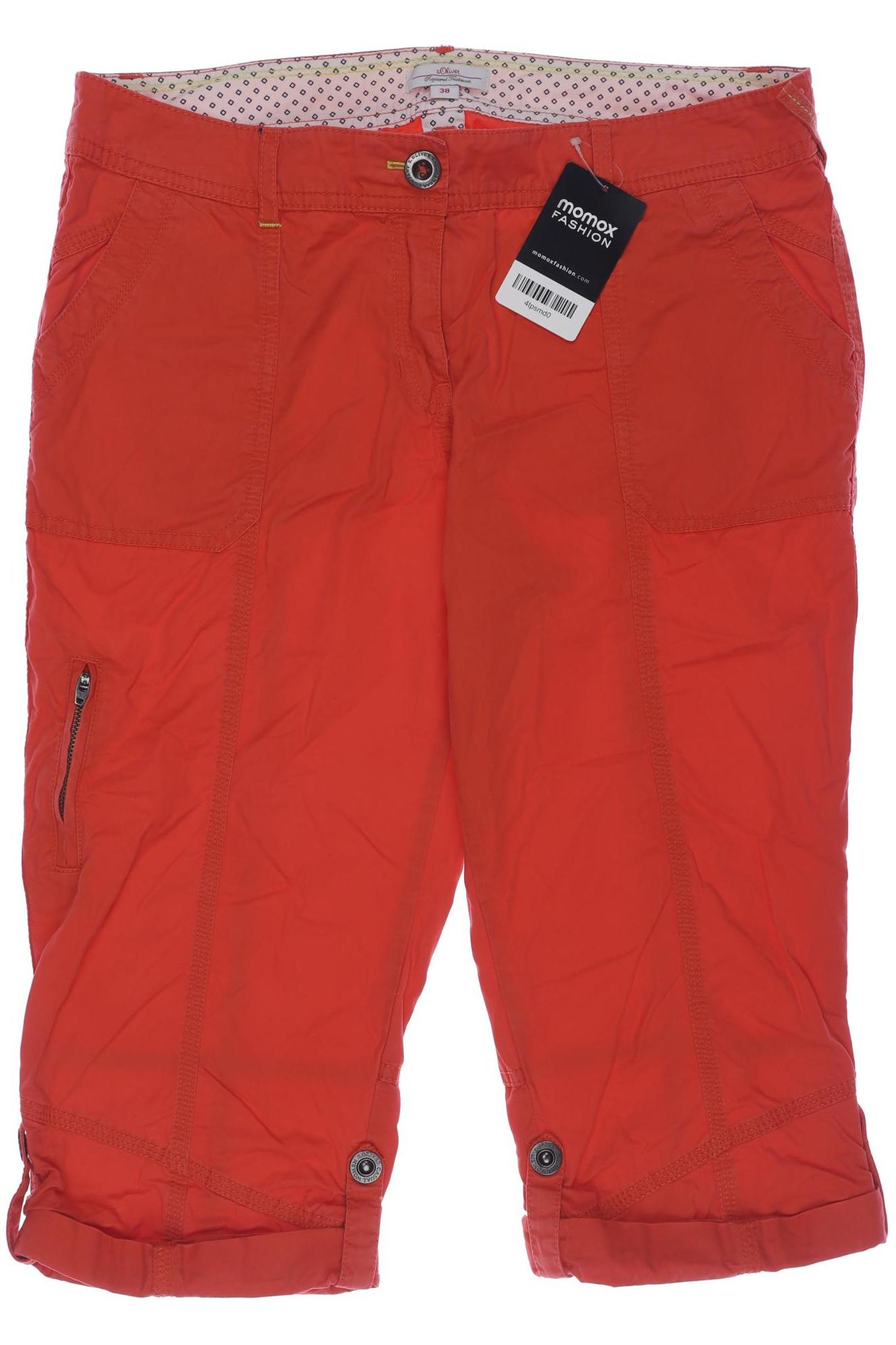 

s.Oliver Damen Shorts, orange, Gr. 38