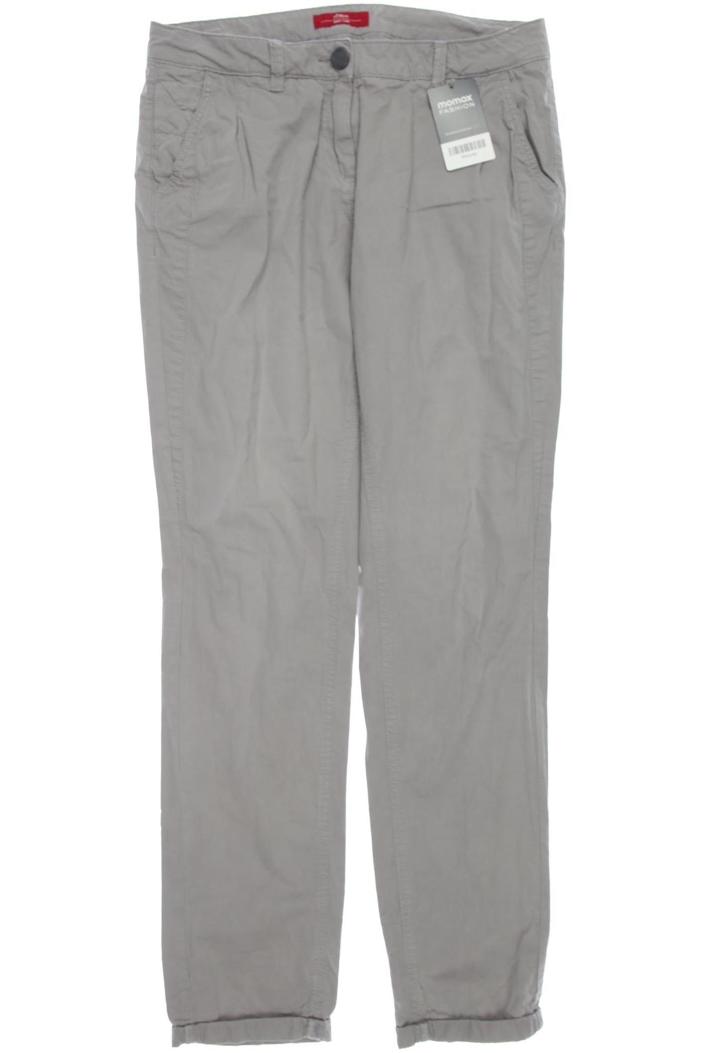 

s.Oliver Damen Stoffhose, grau, Gr. 38