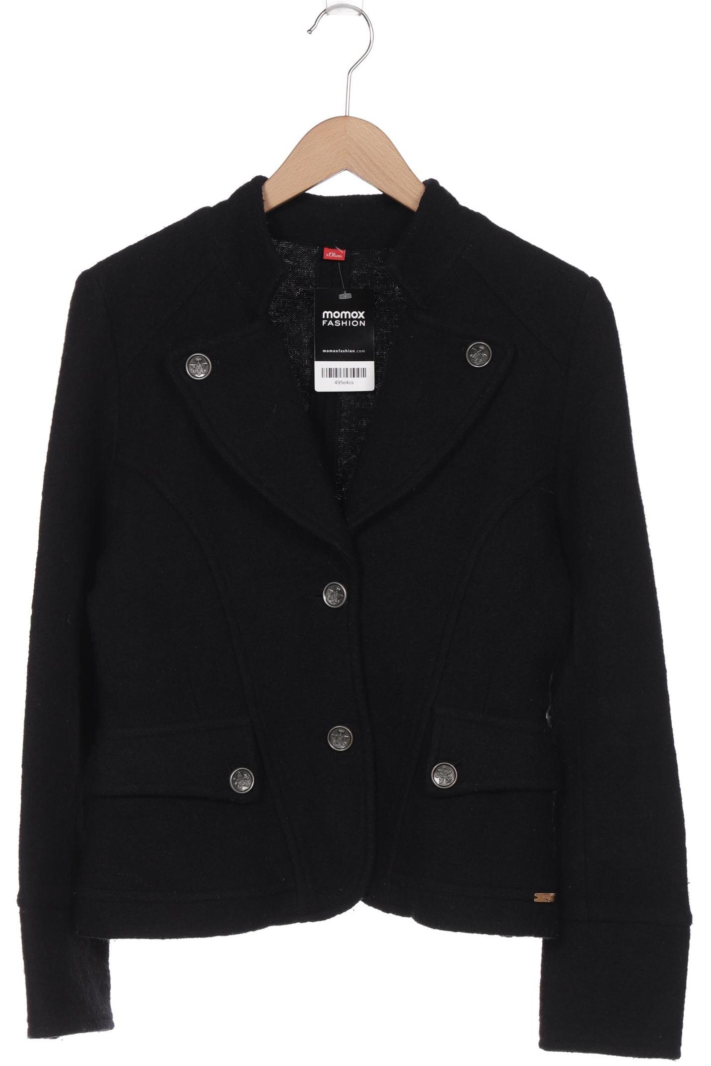

s.Oliver Damen Jacke, schwarz