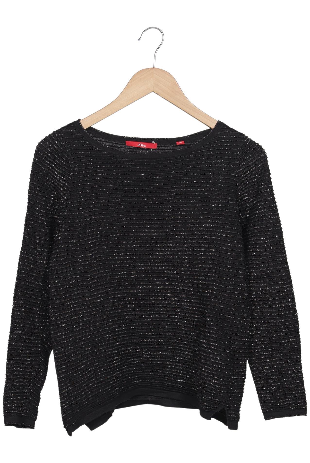 

s.Oliver Damen Pullover, schwarz, Gr. 36