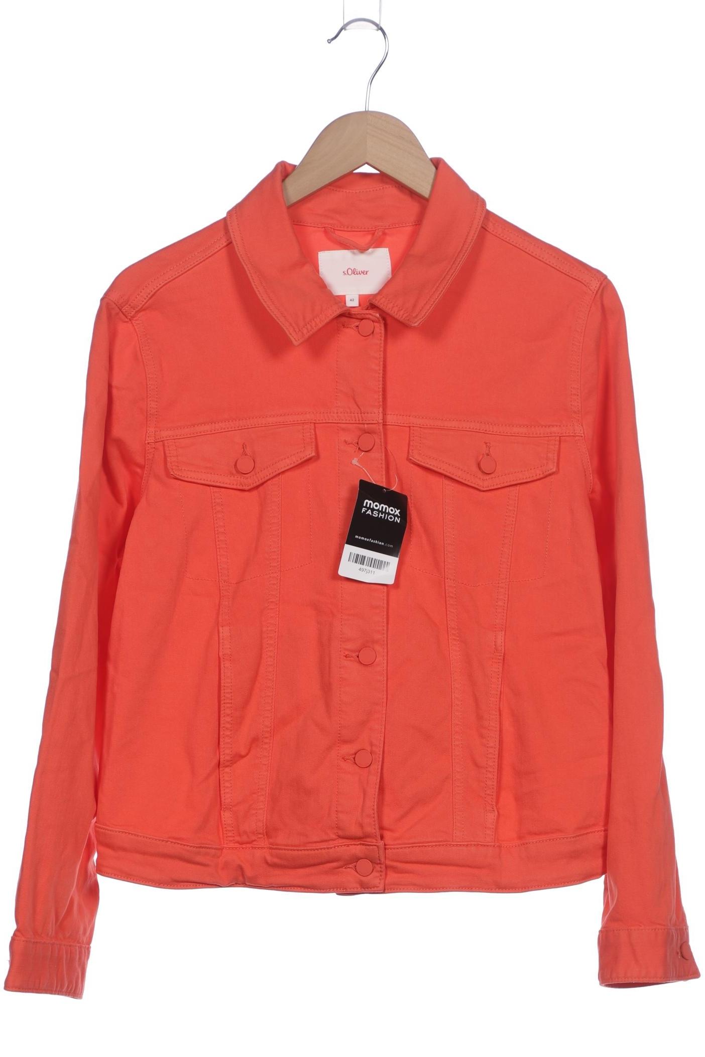 

s.Oliver Damen Jacke, orange, Gr. 42
