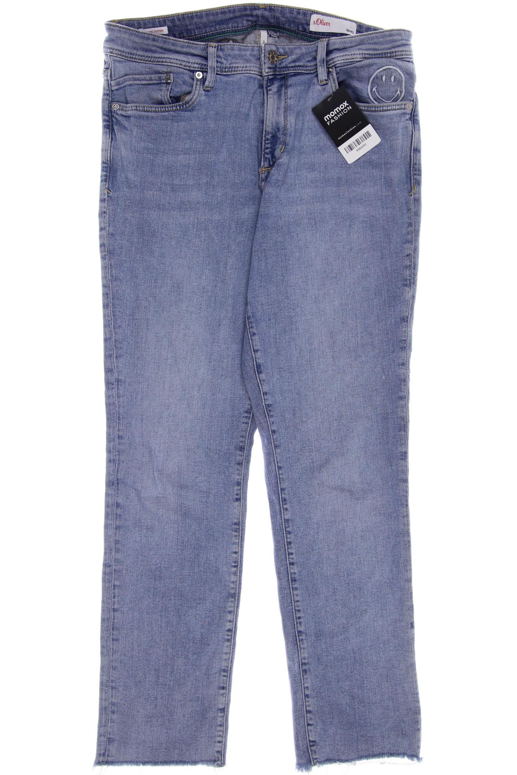 

s.Oliver Damen Jeans, blau